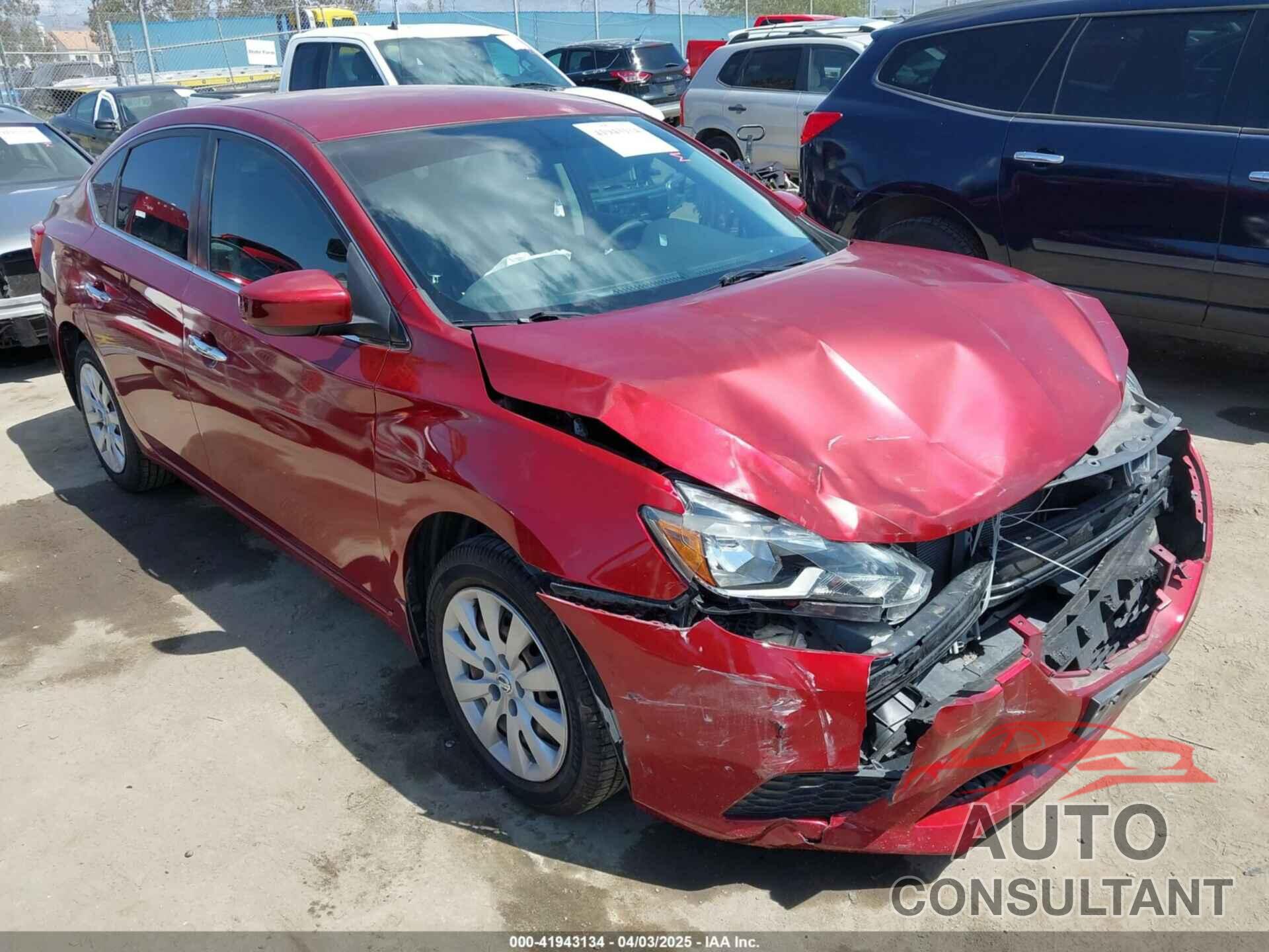 NISSAN SENTRA 2017 - 3N1AB7AP6HY404508