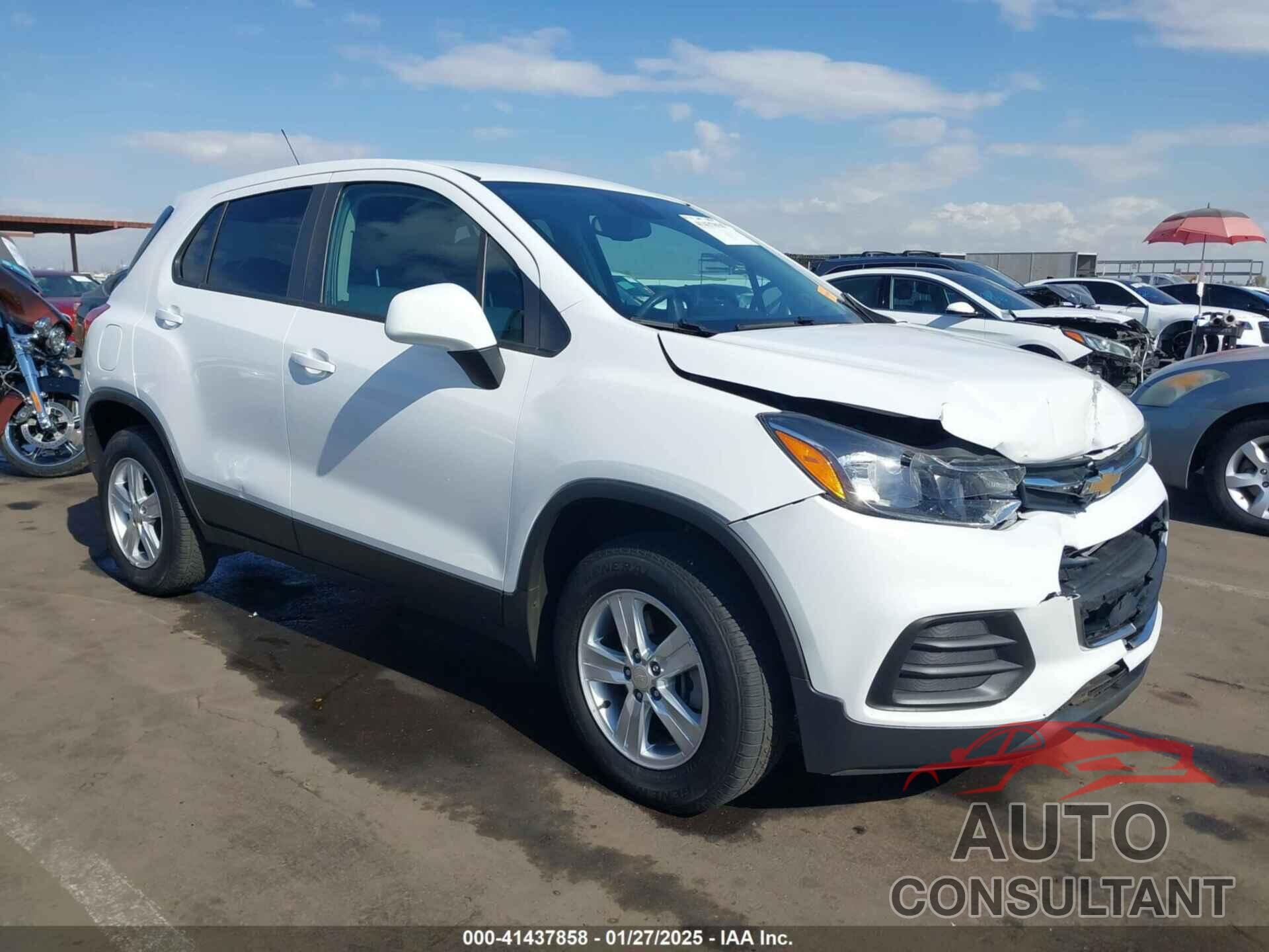 CHEVROLET TRAX 2019 - 3GNCJNSB9KL357213