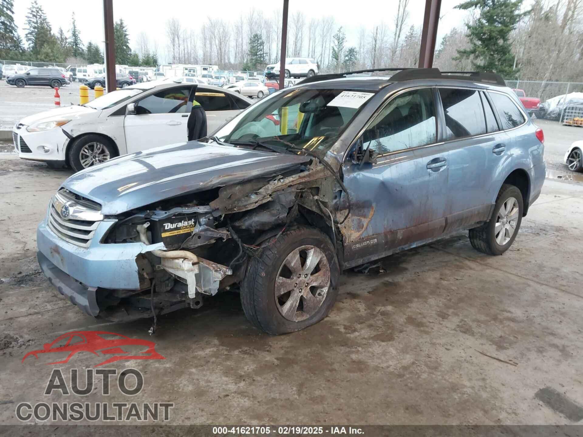 SUBARU OUTBACK 2011 - 4S4BRBGC7B3370367