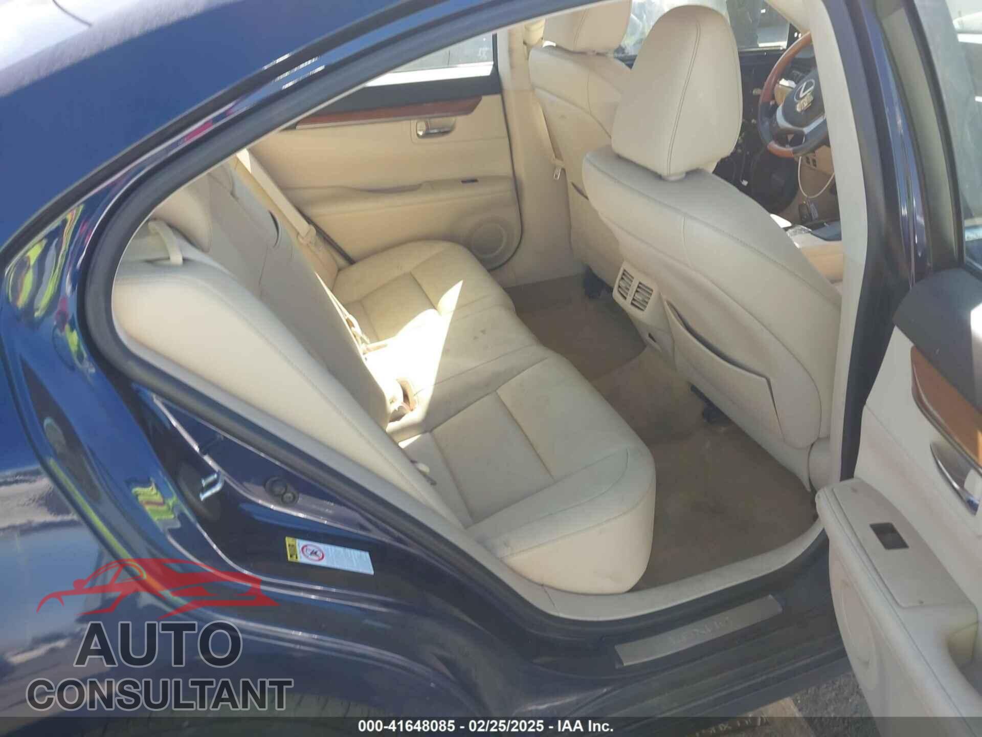 LEXUS ES 300H 2013 - JTHBW1GG0D2004607