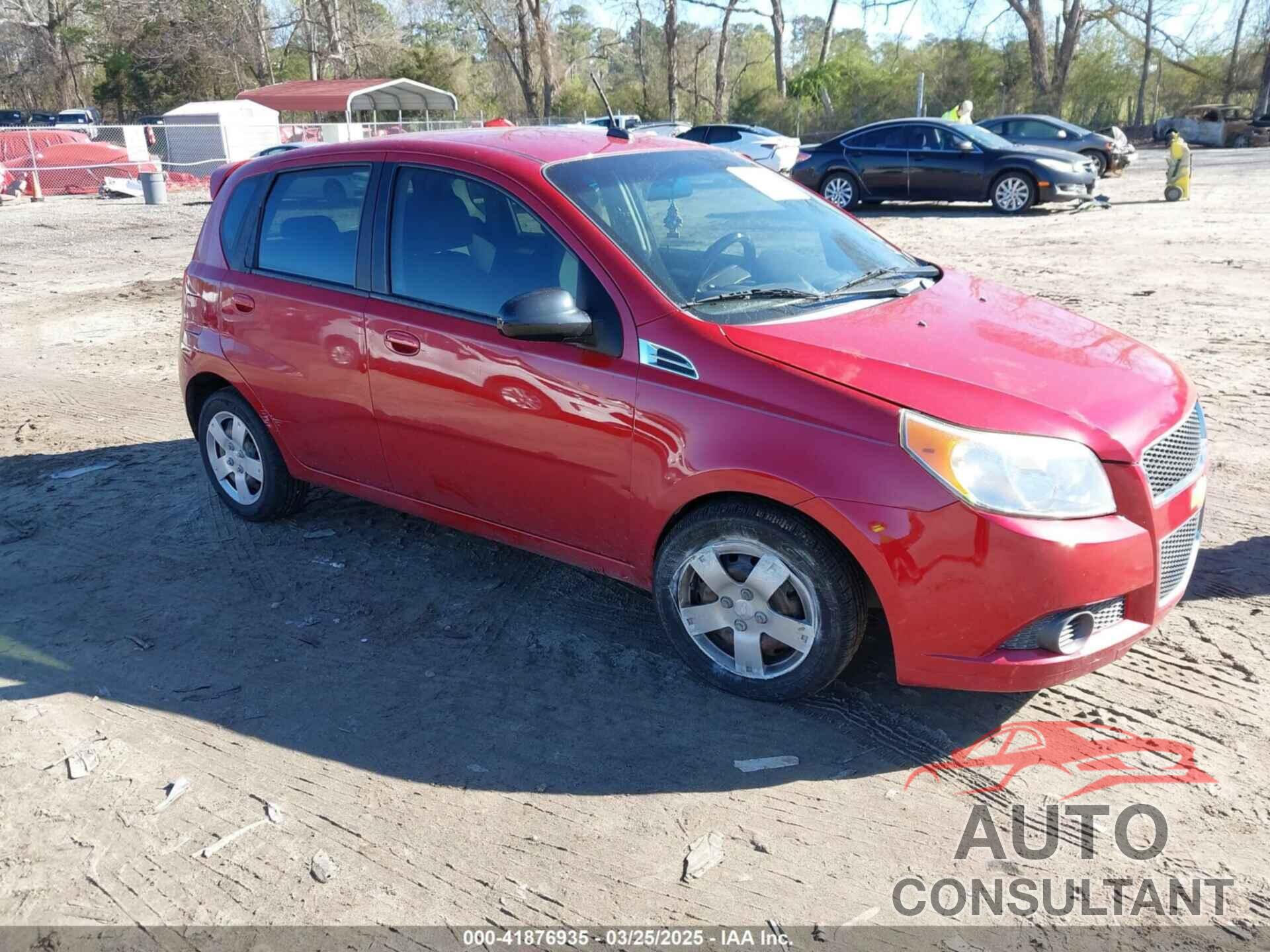 CHEVROLET AVEO 2011 - KL1TD6DE7BB213956