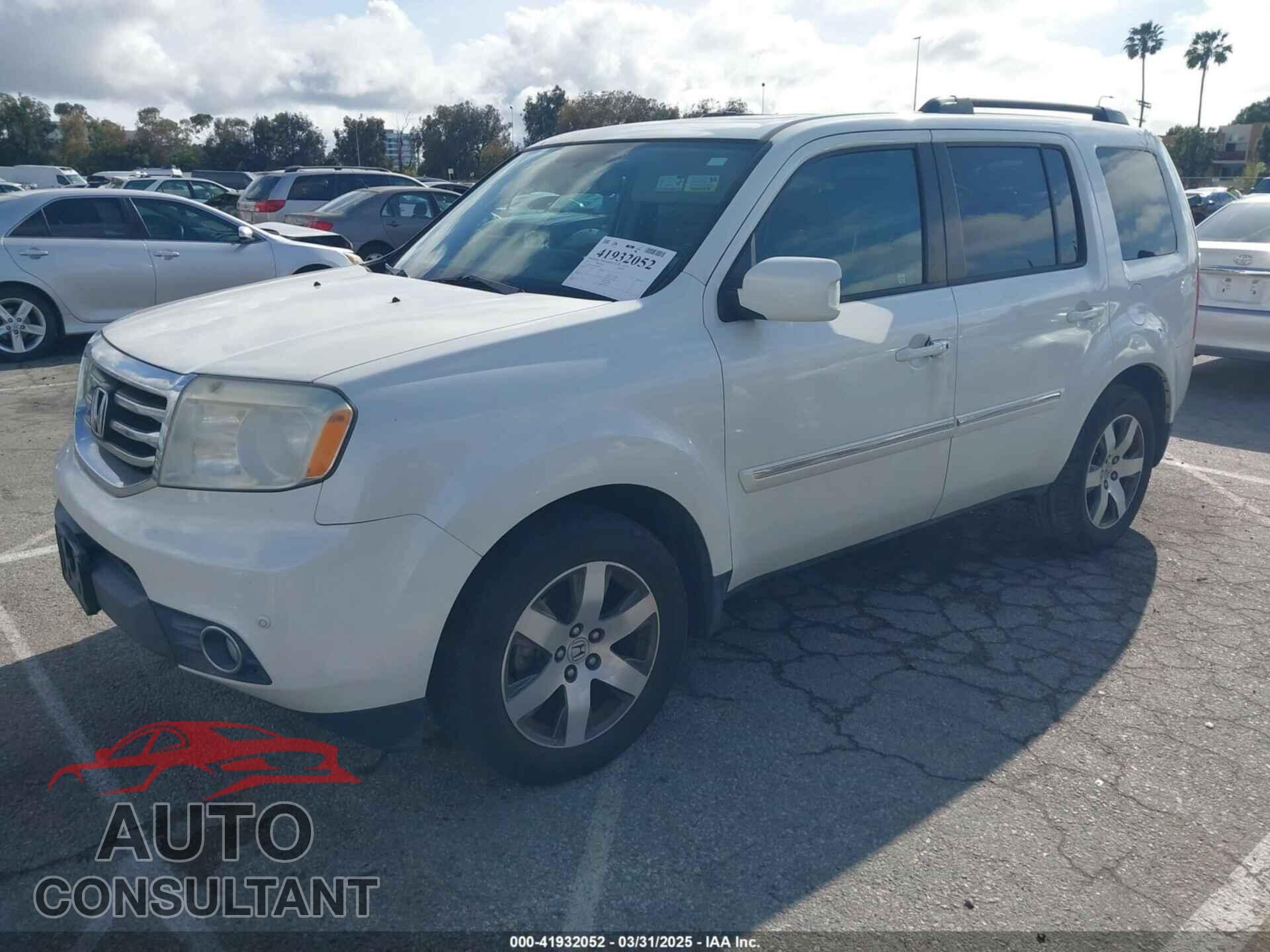 HONDA PILOT 2015 - 5FNYF3H93FB007766