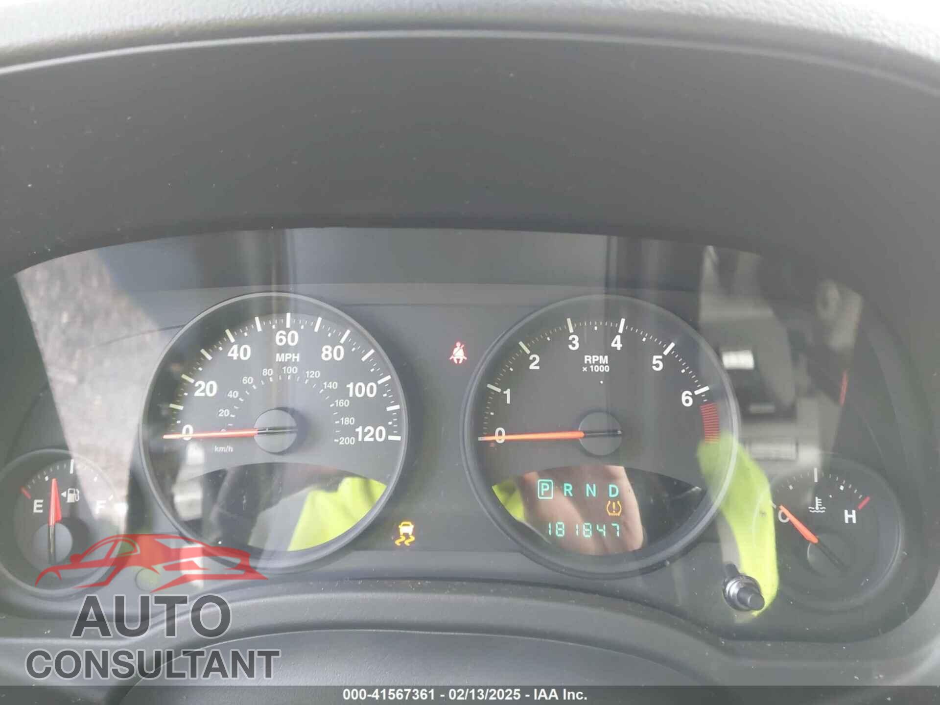 JEEP COMPASS 2012 - 1C4NJCEB3CD602600