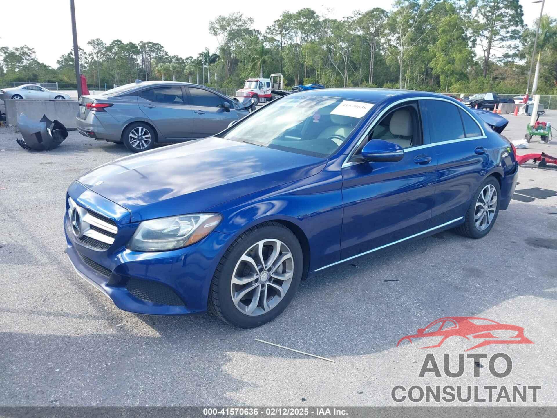 MERCEDES-BENZ C 300 2017 - 55SWF4JB3HU187584