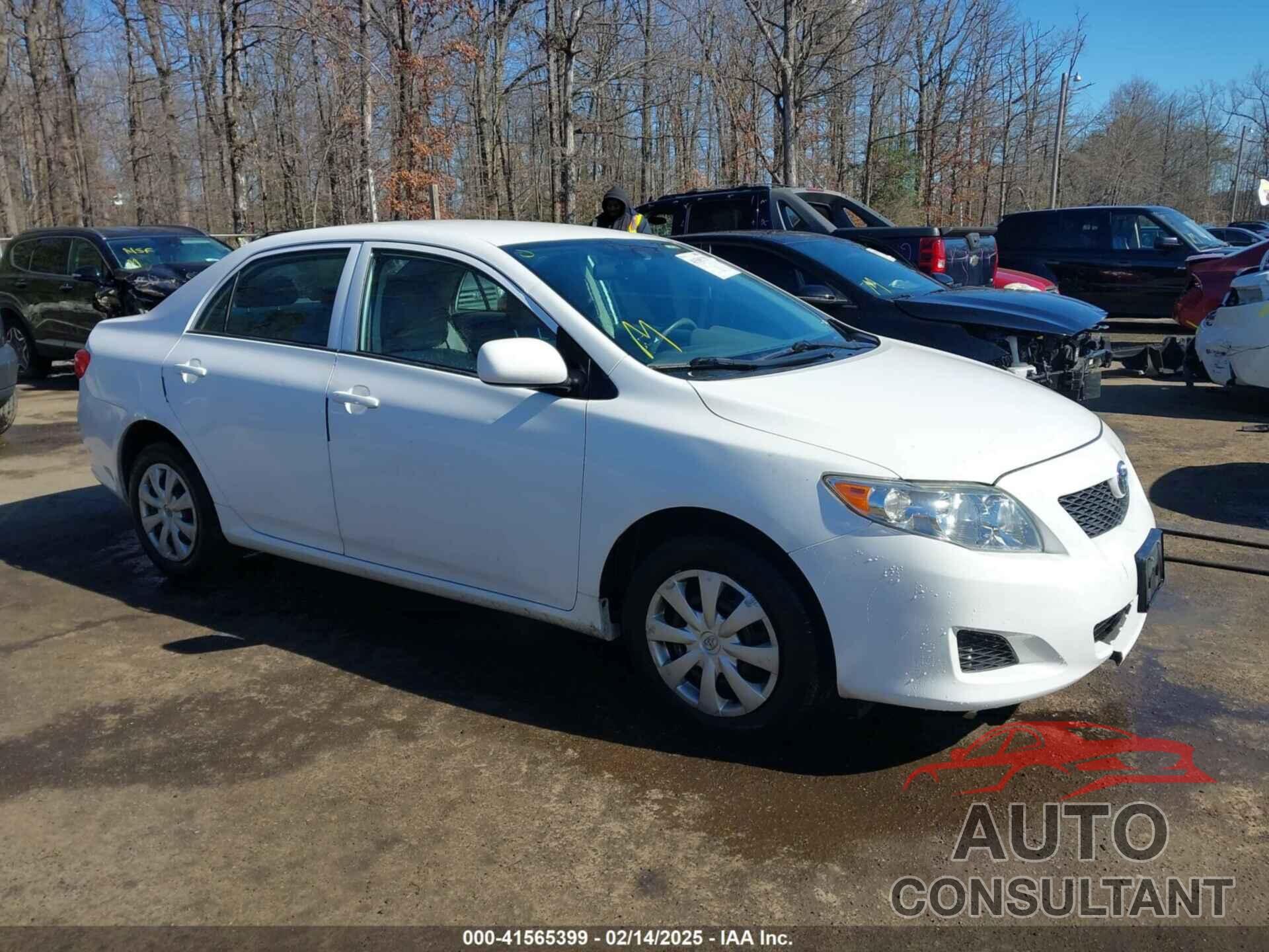 TOYOTA COROLLA 2009 - 2T1BU40E29C148122