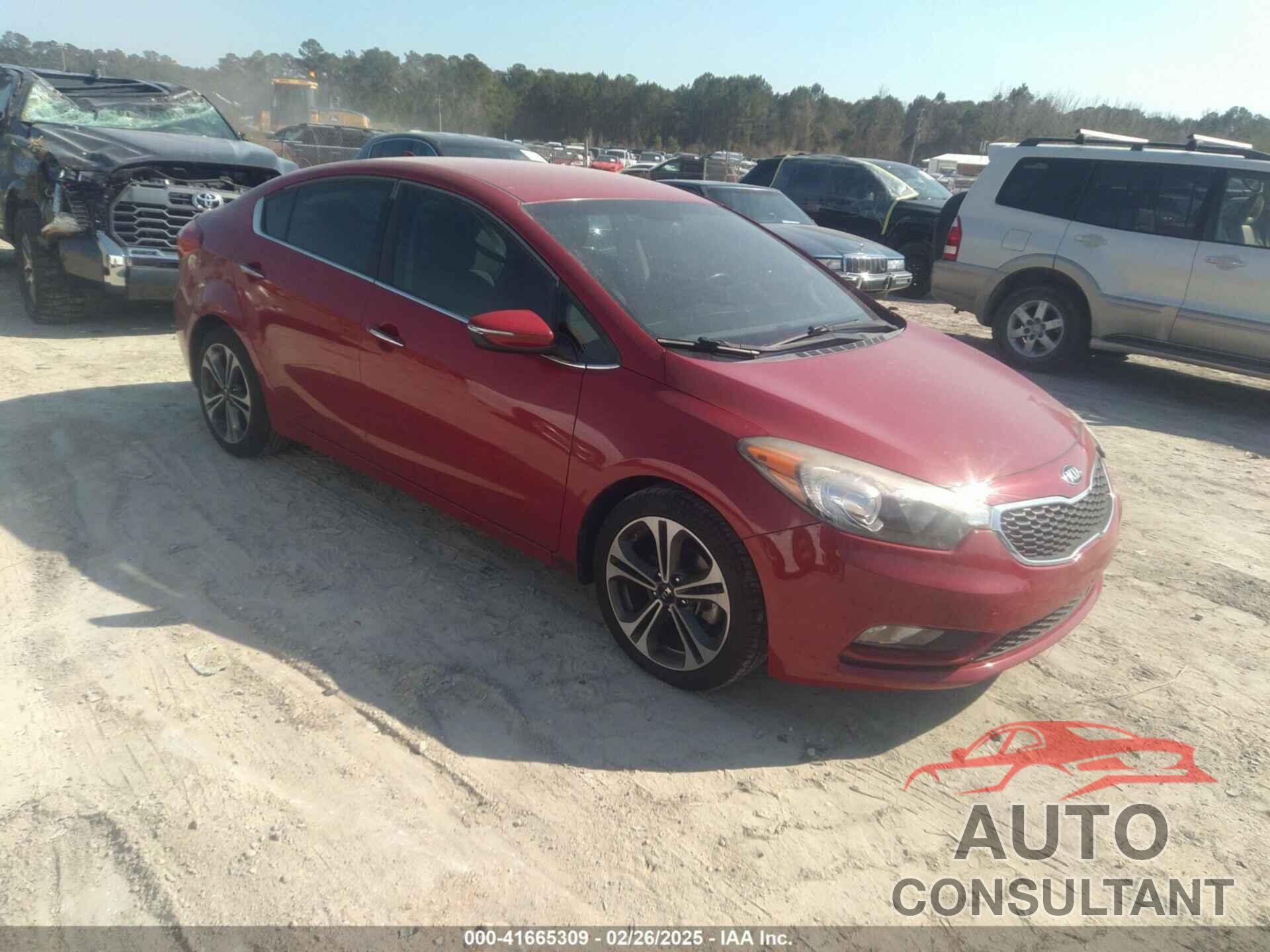 KIA FORTE 2016 - KNAFX4A87G5544944