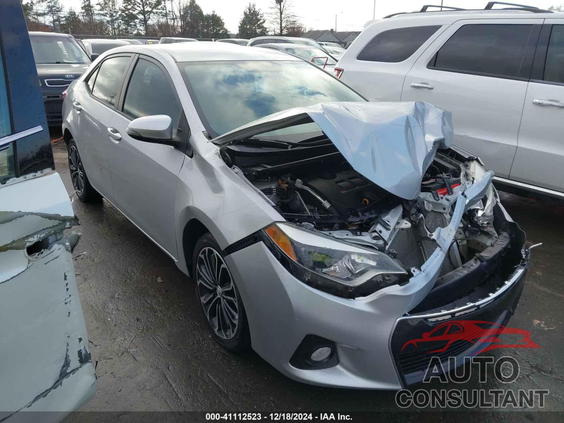 TOYOTA COROLLA 2014 - 5YFBURHE1EP138614