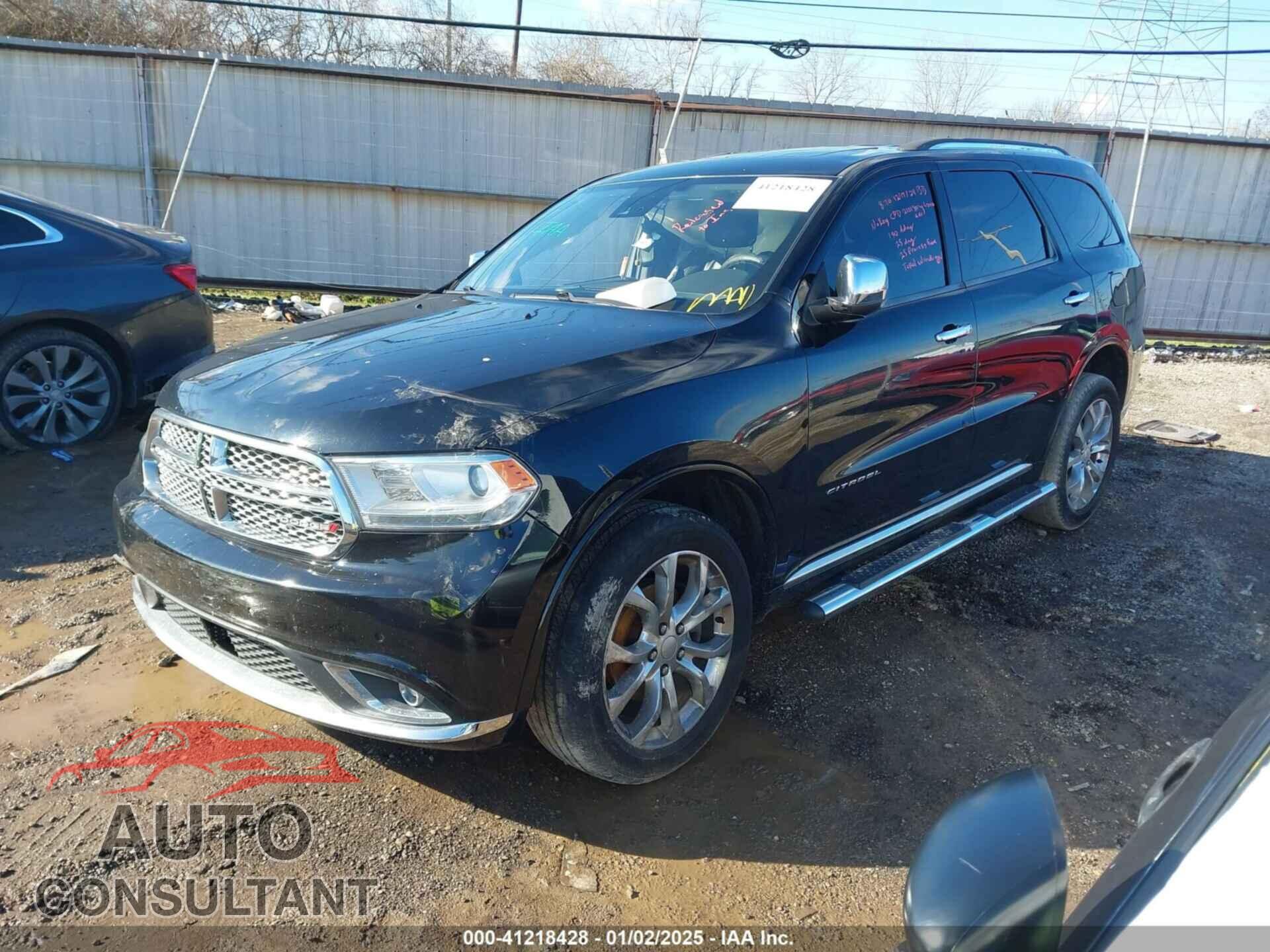 DODGE DURANGO 2018 - 1C4SDJET4JC415196
