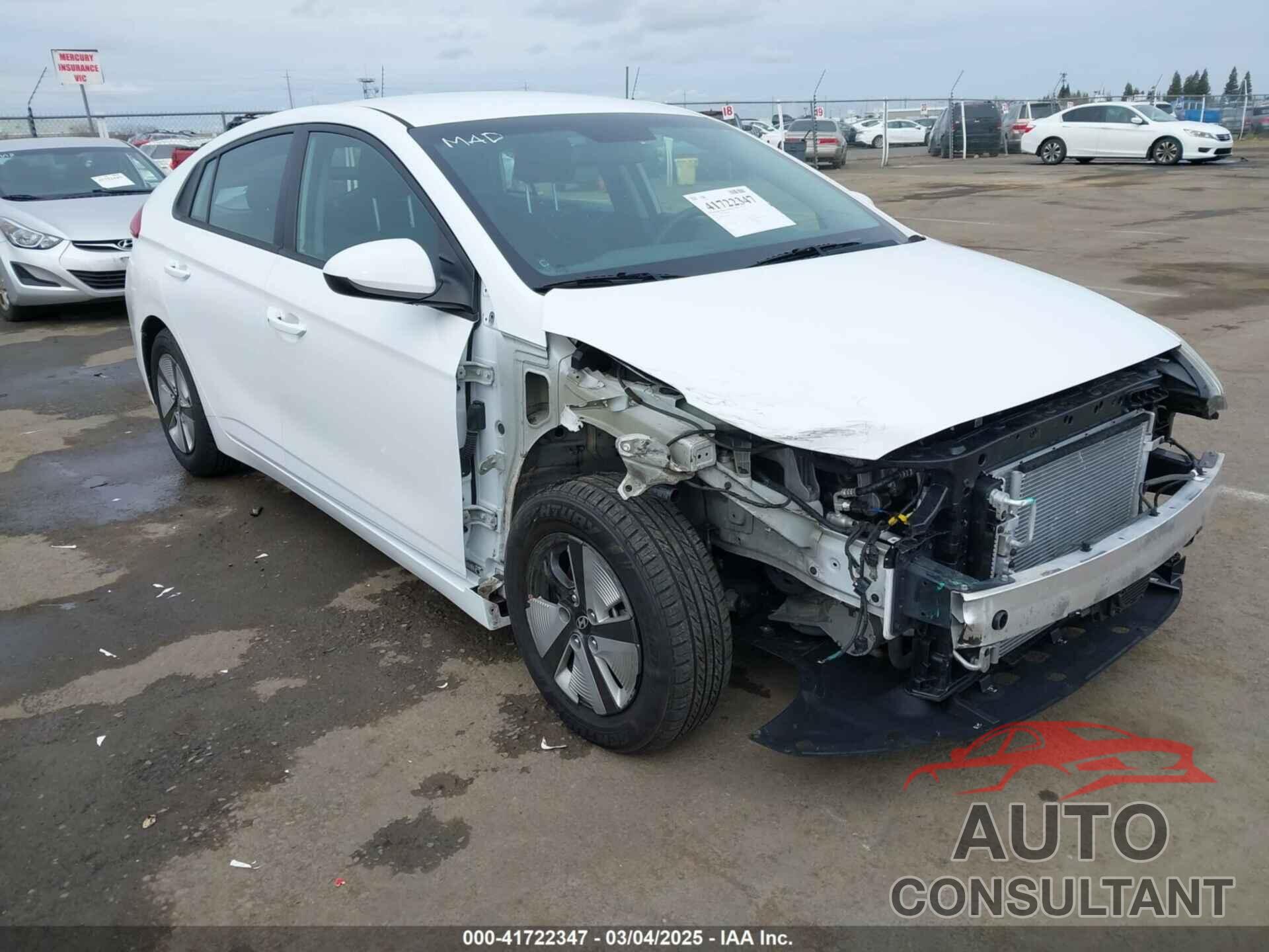 HYUNDAI IONIQ HYBRID 2019 - KMHC65LC9KU122779