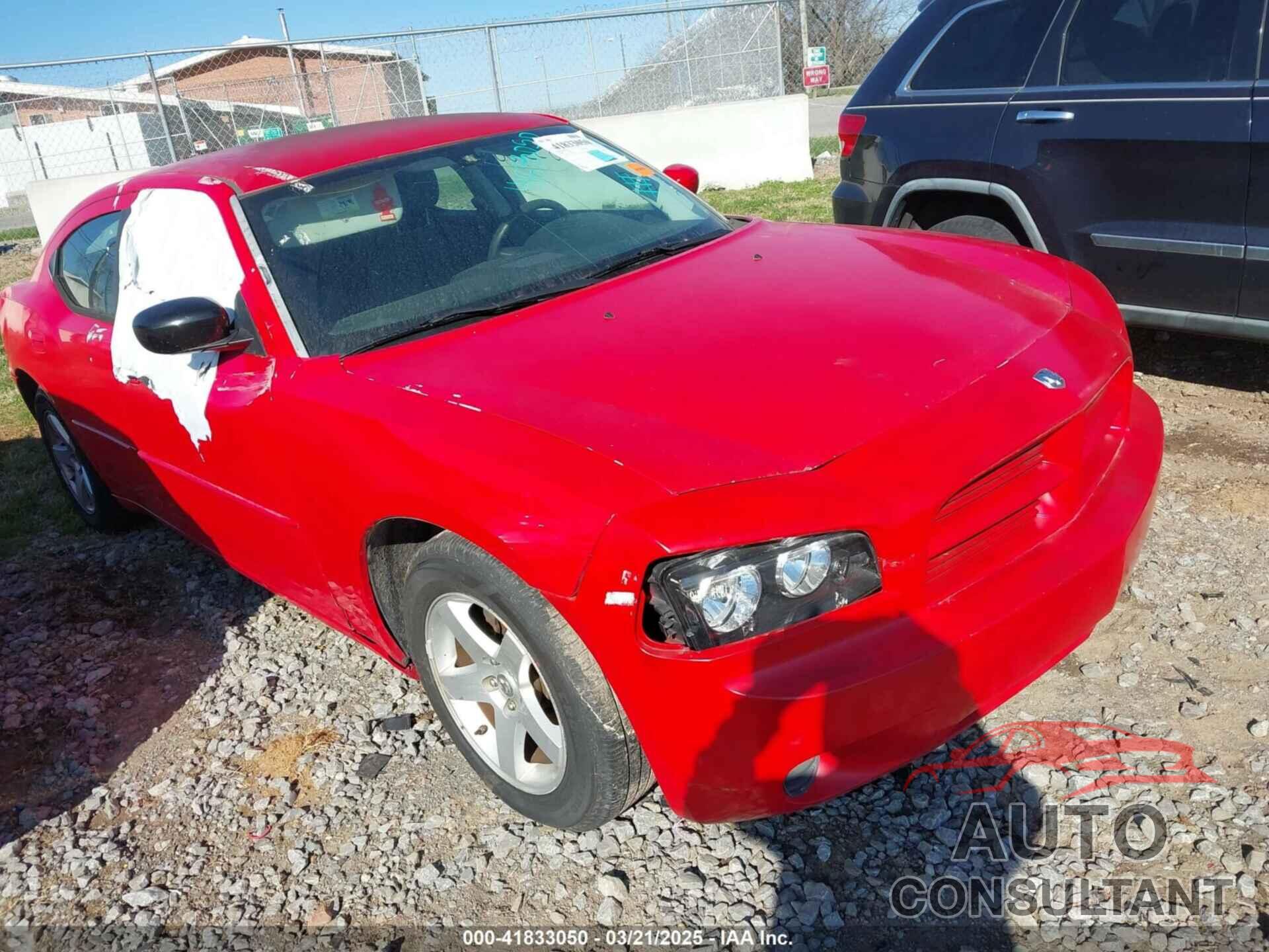 DODGE CHARGER 2009 - 2B3KA43D29H572872