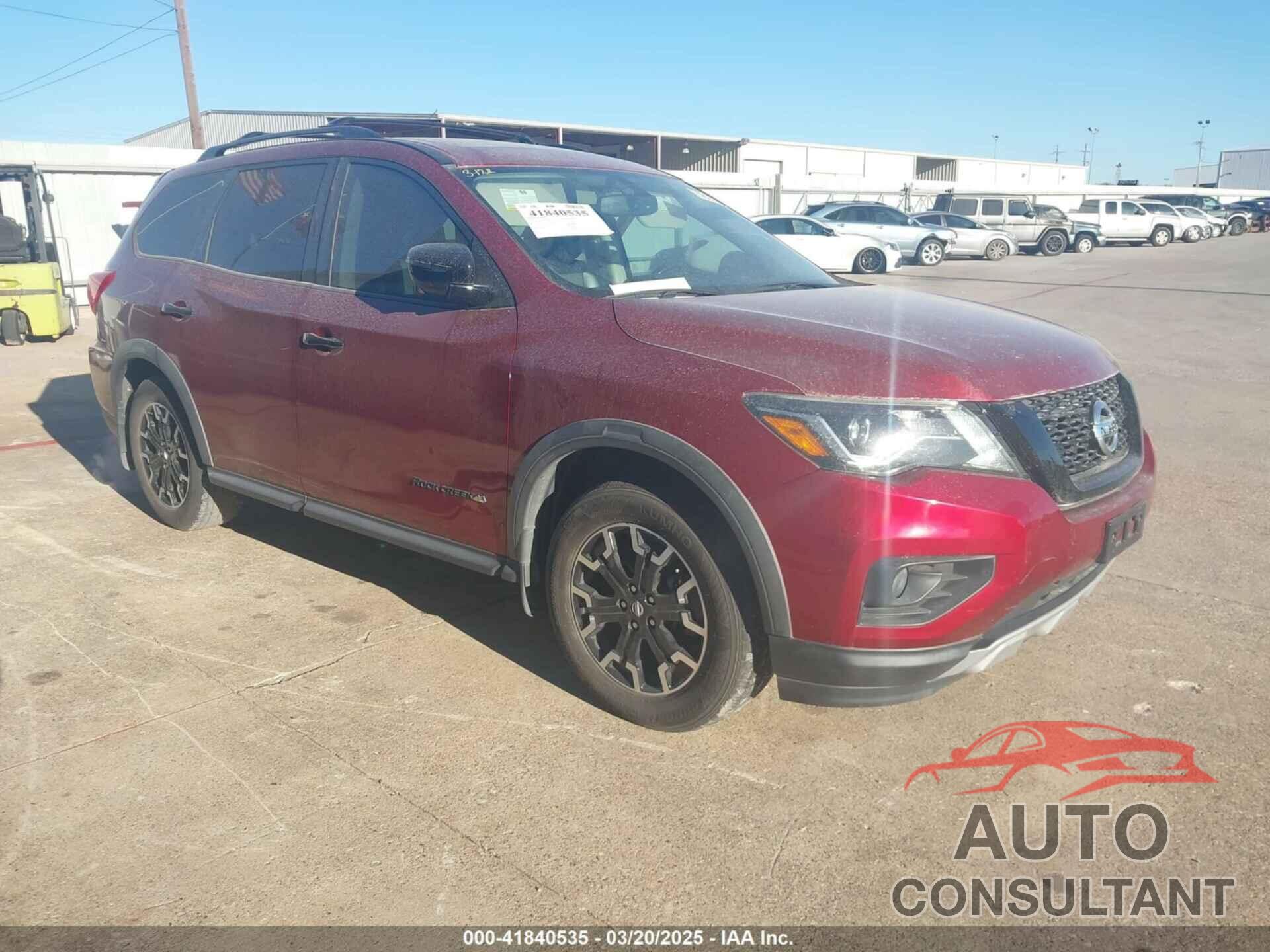NISSAN PATHFINDER 2020 - 5N1DR2CN4LC588039