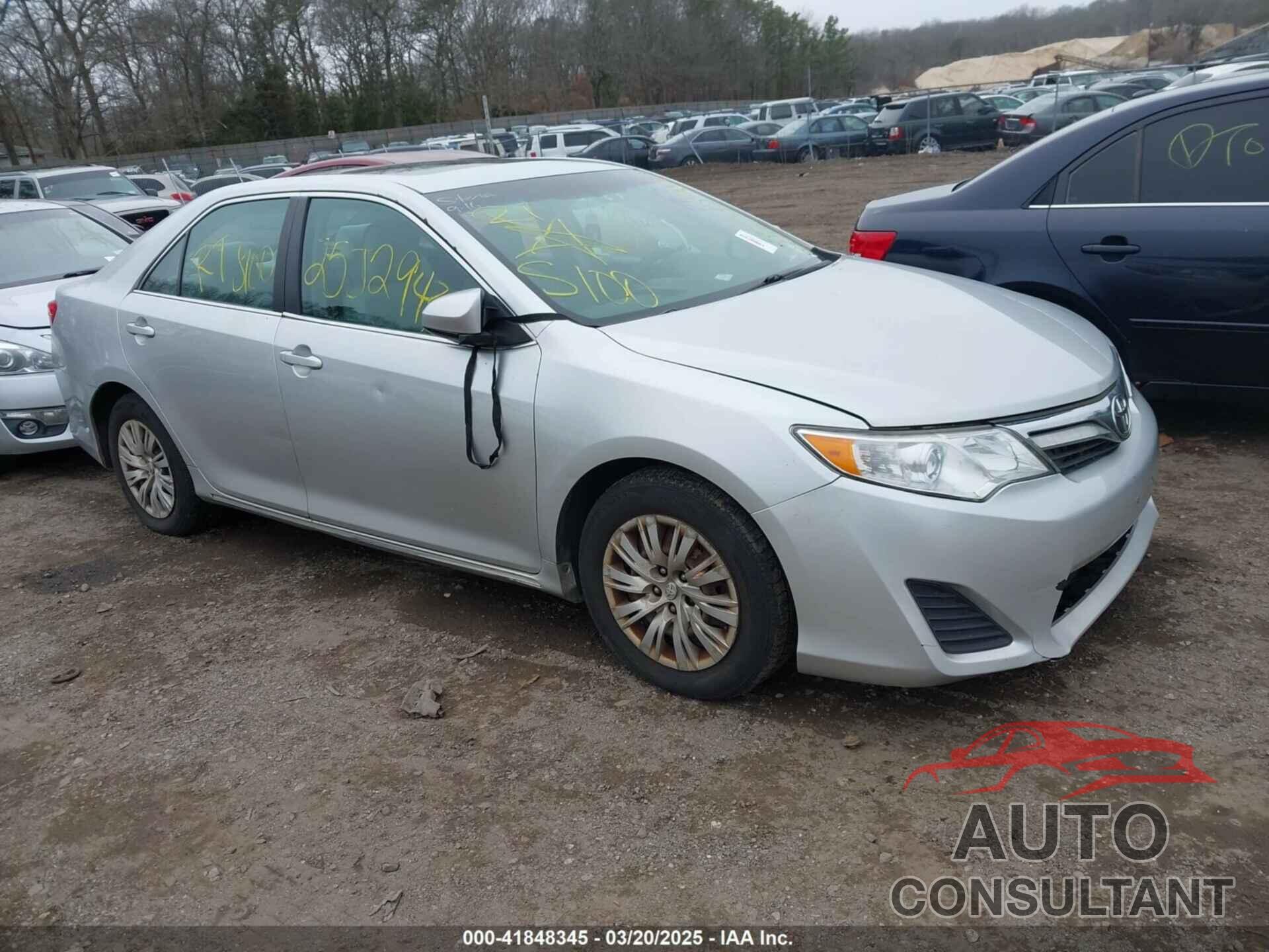 TOYOTA CAMRY 2012 - 4T4BF1FK8CR258061