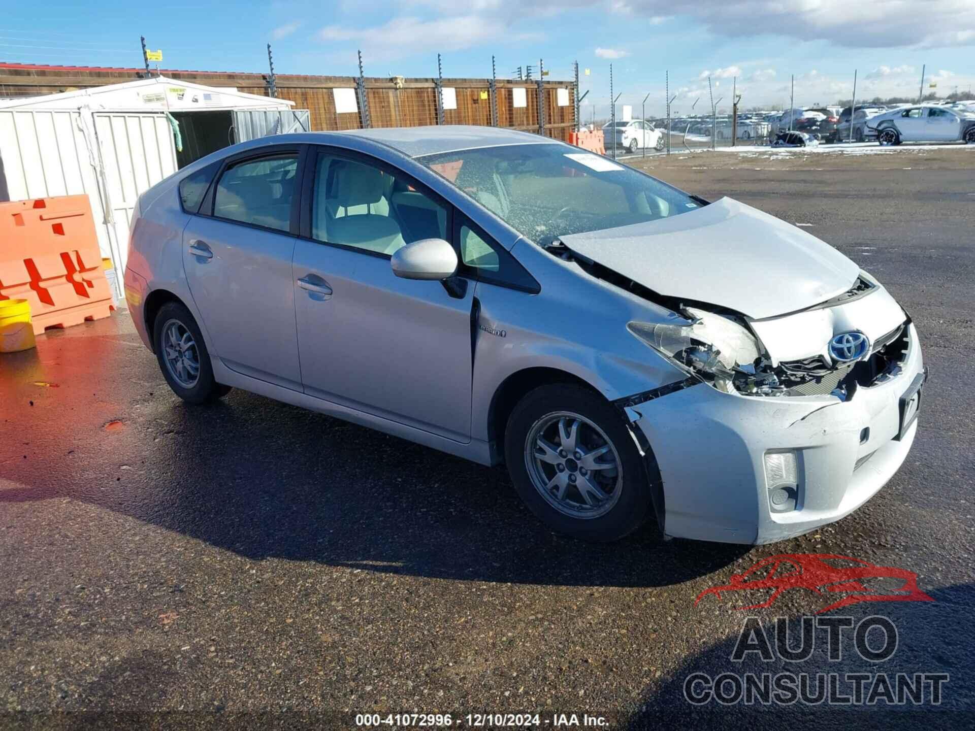 TOYOTA PRIUS 2011 - JTDKN3DU4B0305495