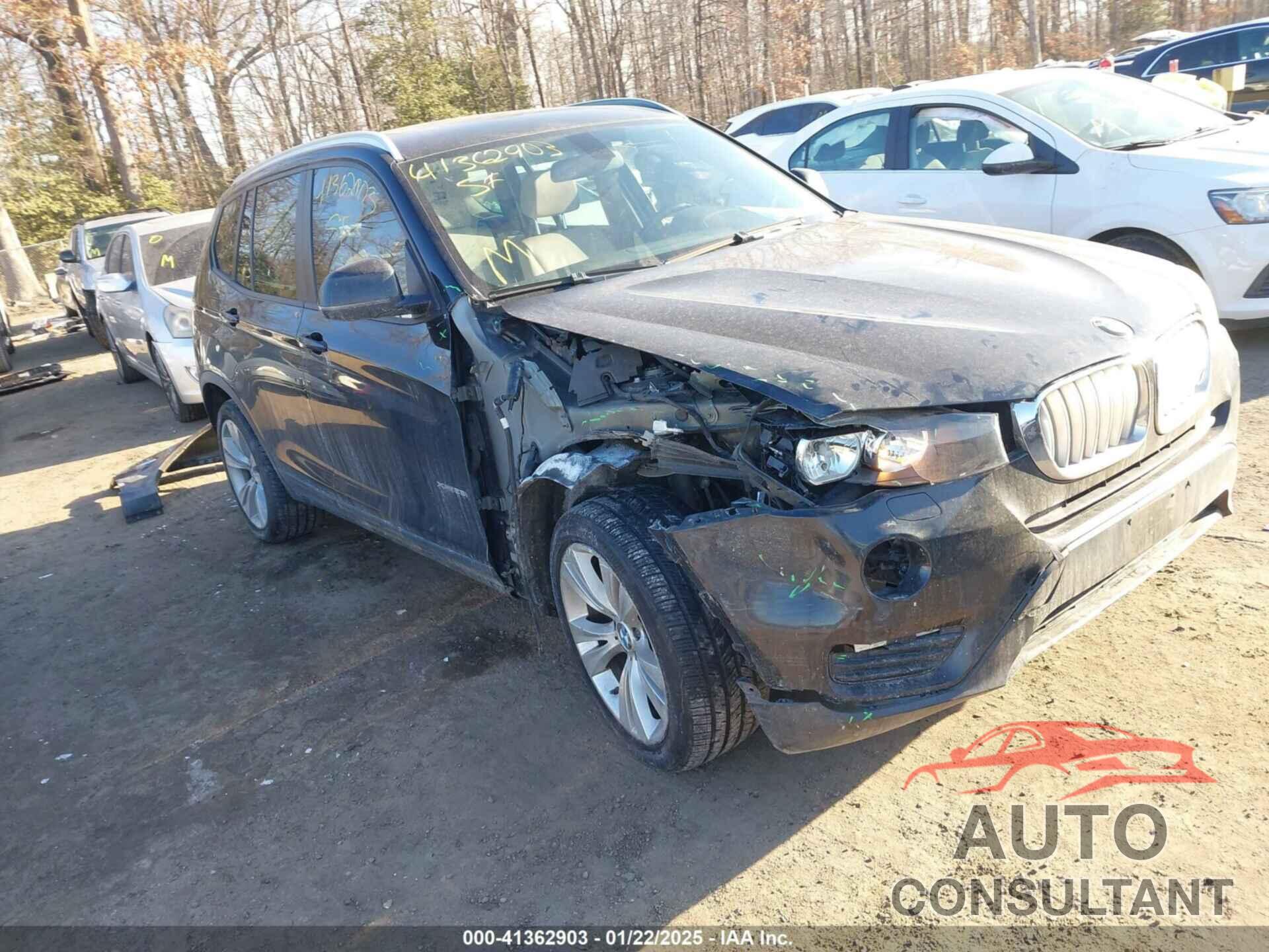 BMW X3 2015 - 5UXWX9C59F0D60637