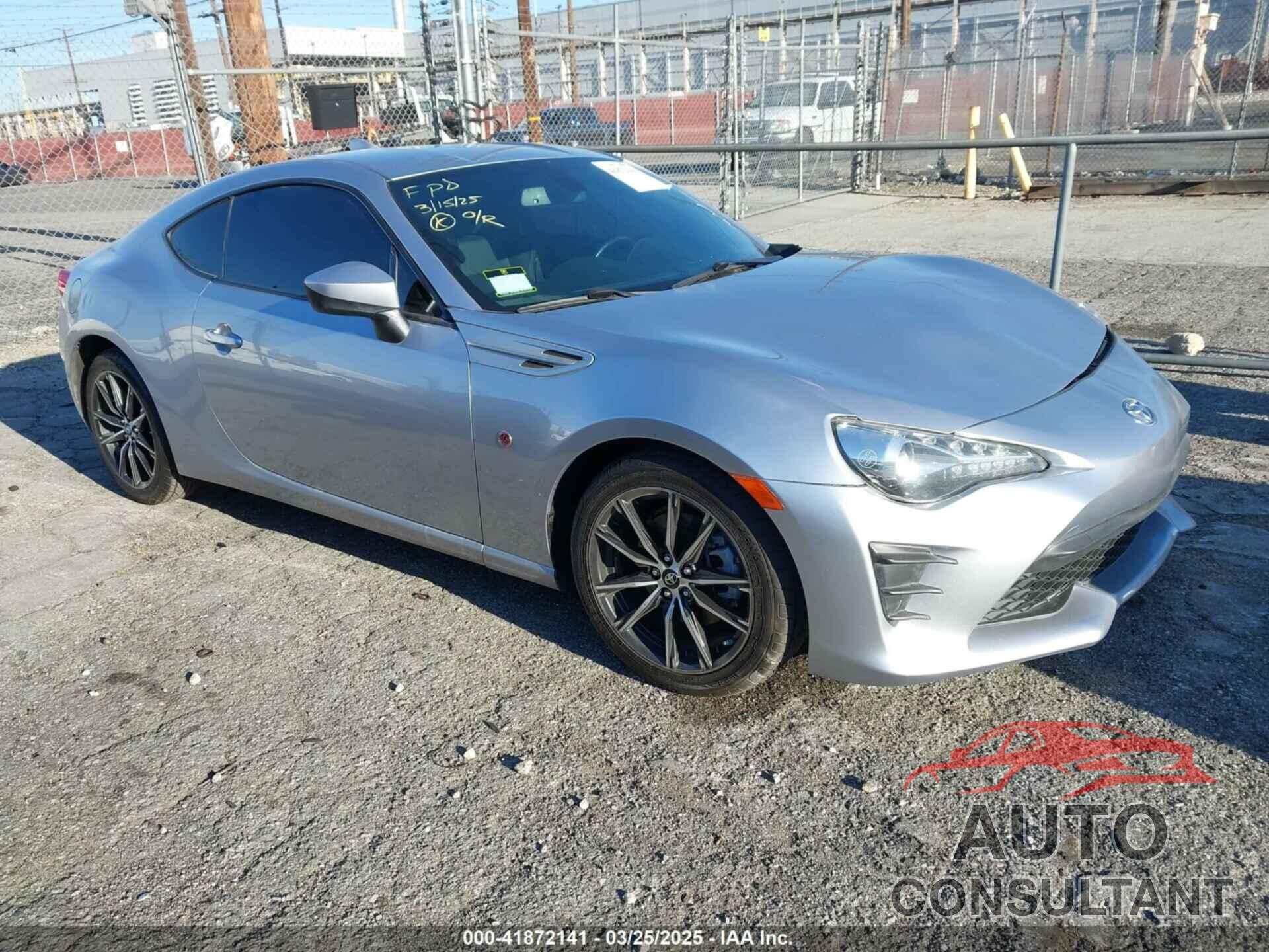 TOYOTA 86 2020 - JF1ZNAA14L8752625
