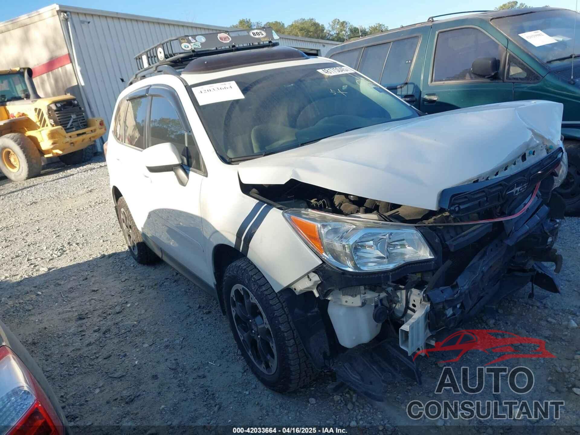 SUBARU FORESTER 2016 - JF2SJADC4GH483960