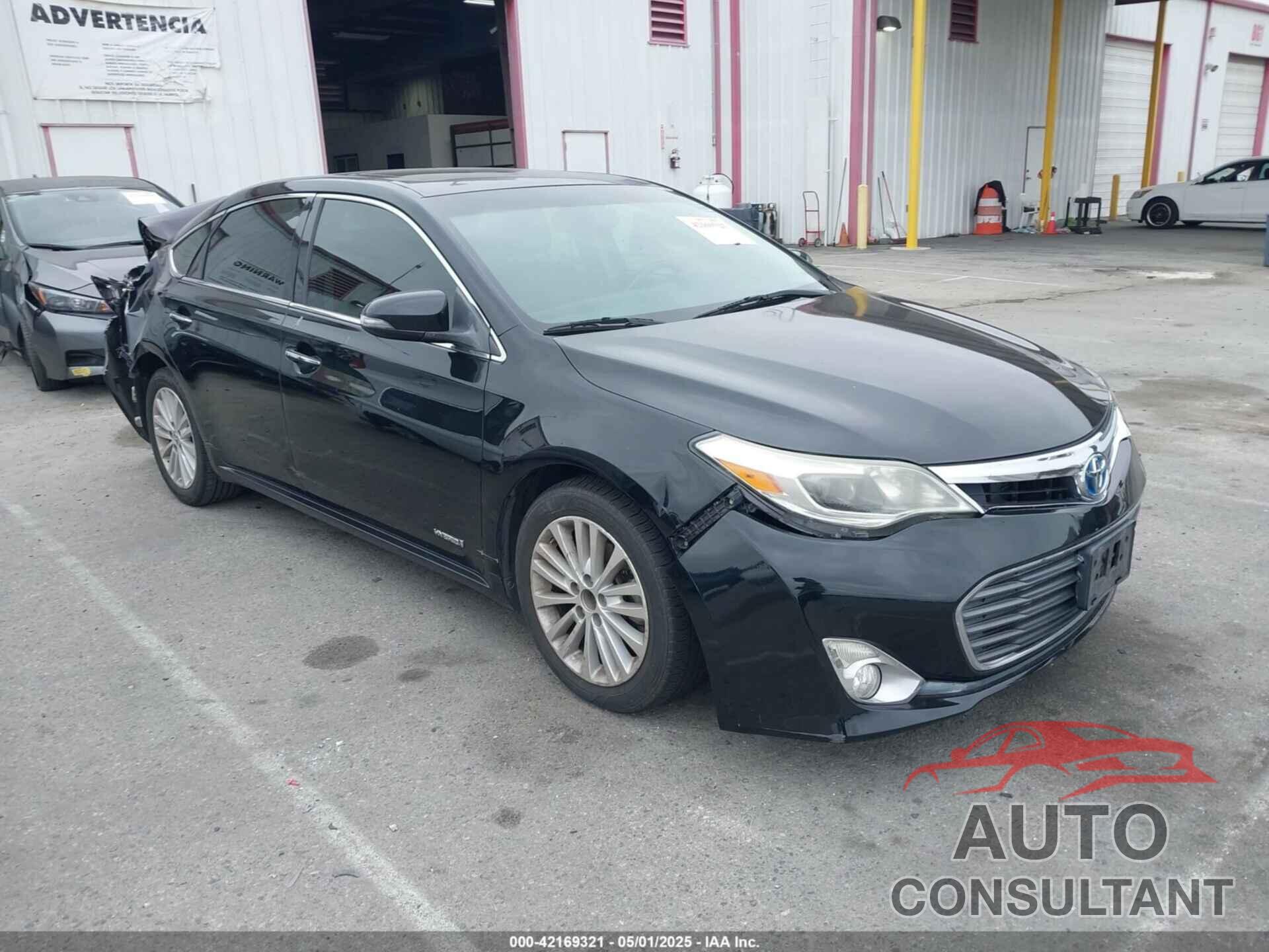 TOYOTA AVALON HYBRID 2013 - 4T1BD1EB0DU004766