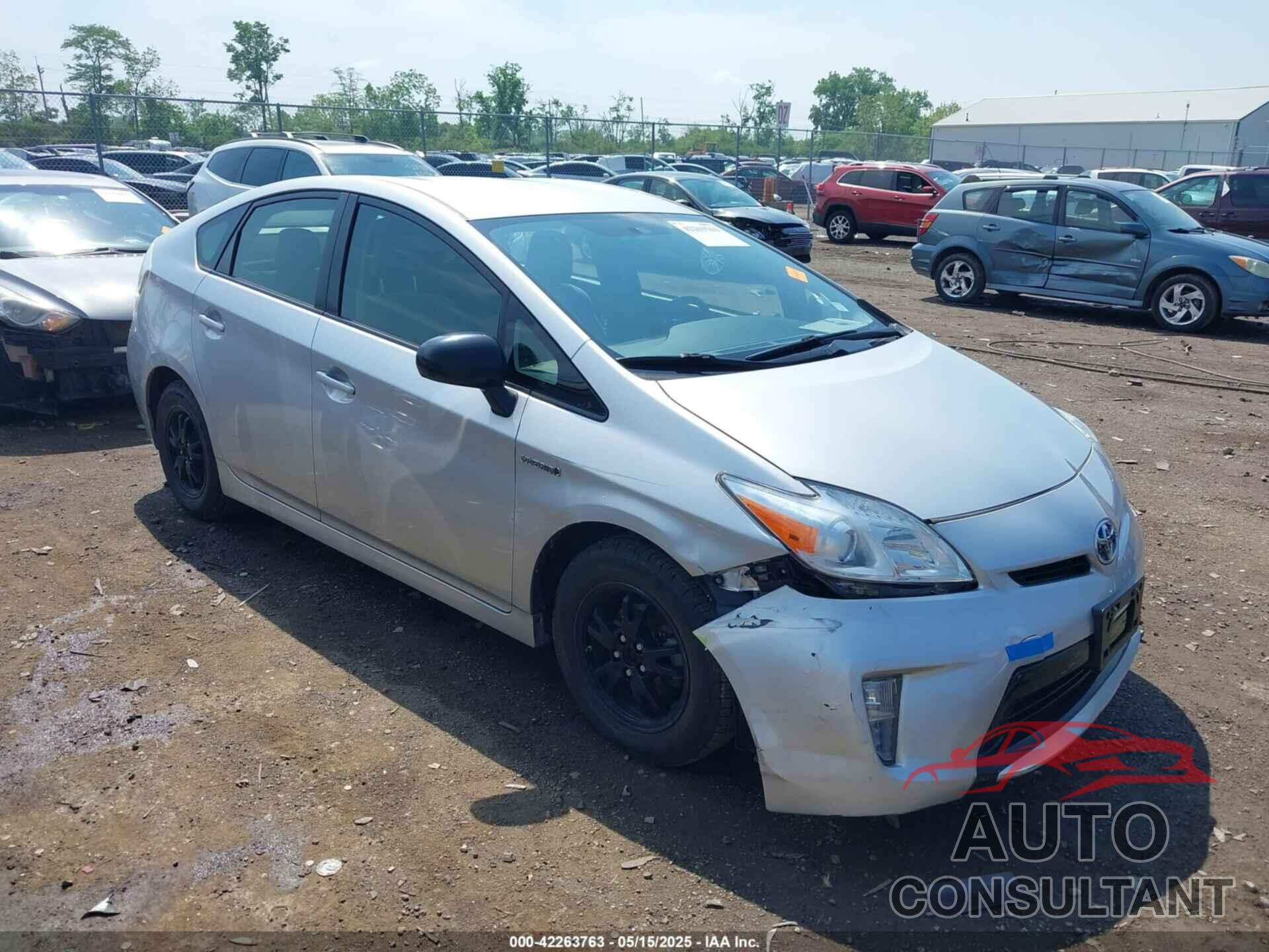 TOYOTA PRIUS 2012 - JTDKN3DU0C5501194