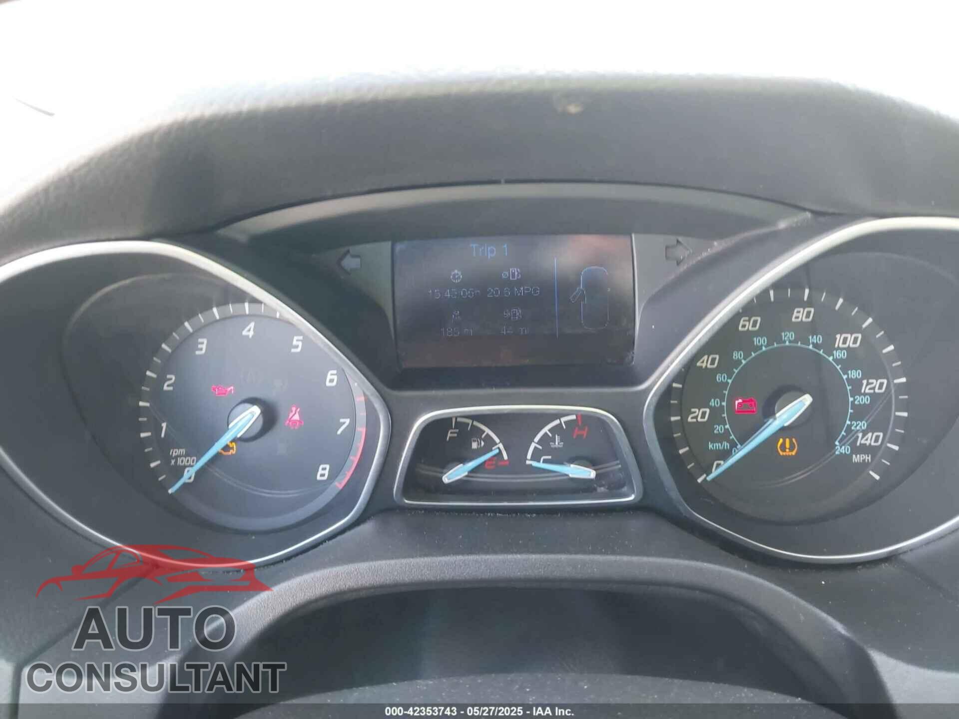 FORD FOCUS 2013 - 1FADP3K21DL259989