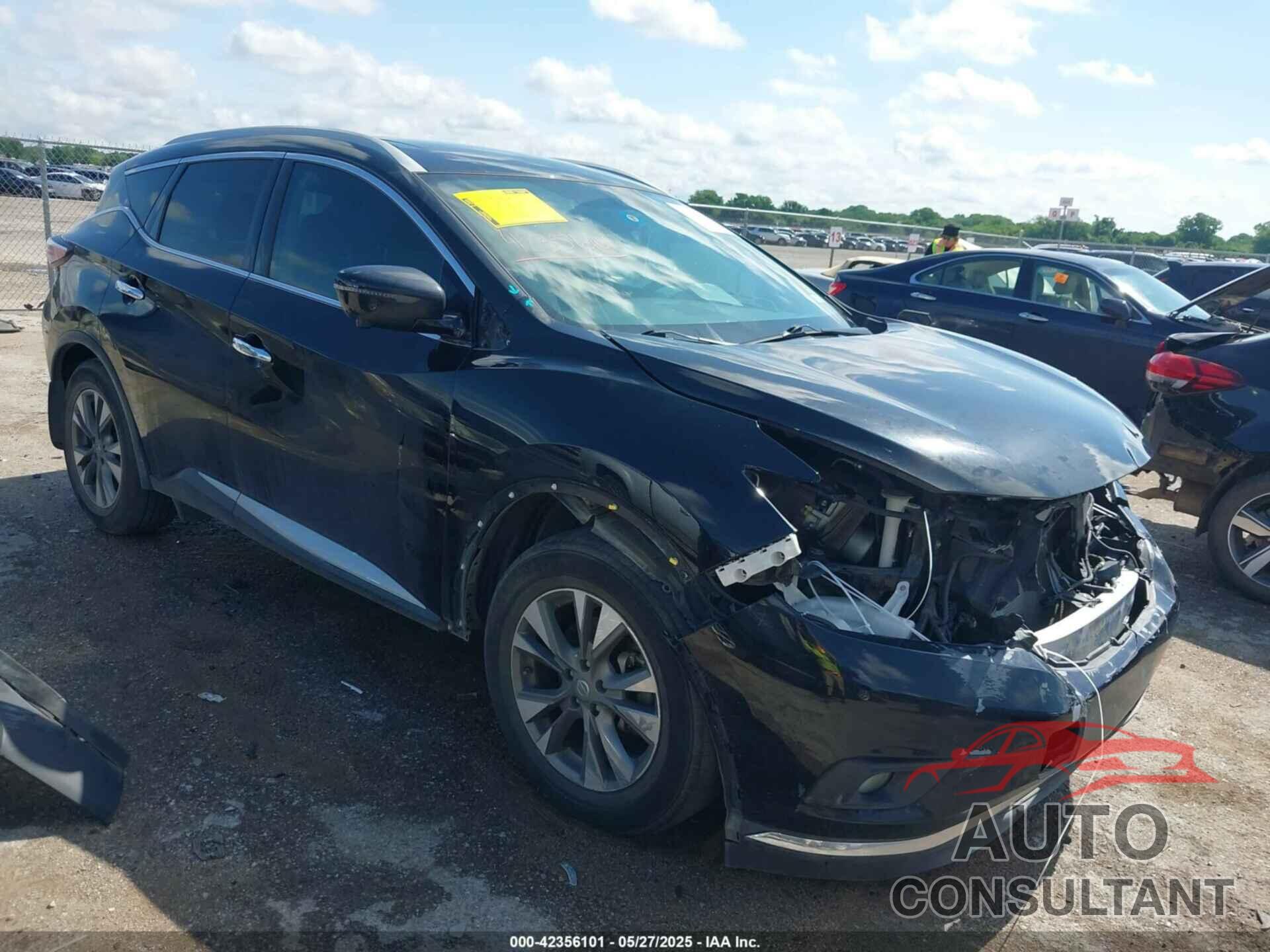 NISSAN MURANO 2018 - 5N1AZ2MGXJN157919
