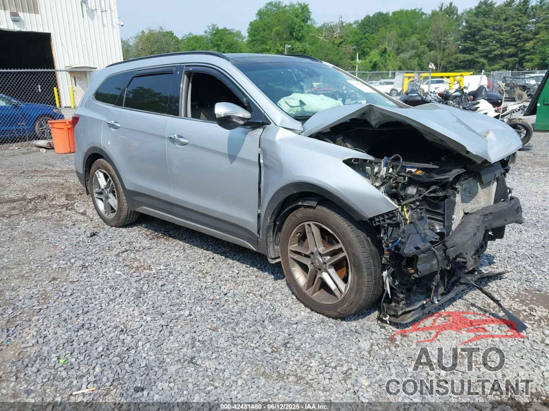HYUNDAI SANTA FE 2017 - KM8SR4HF3HU246846