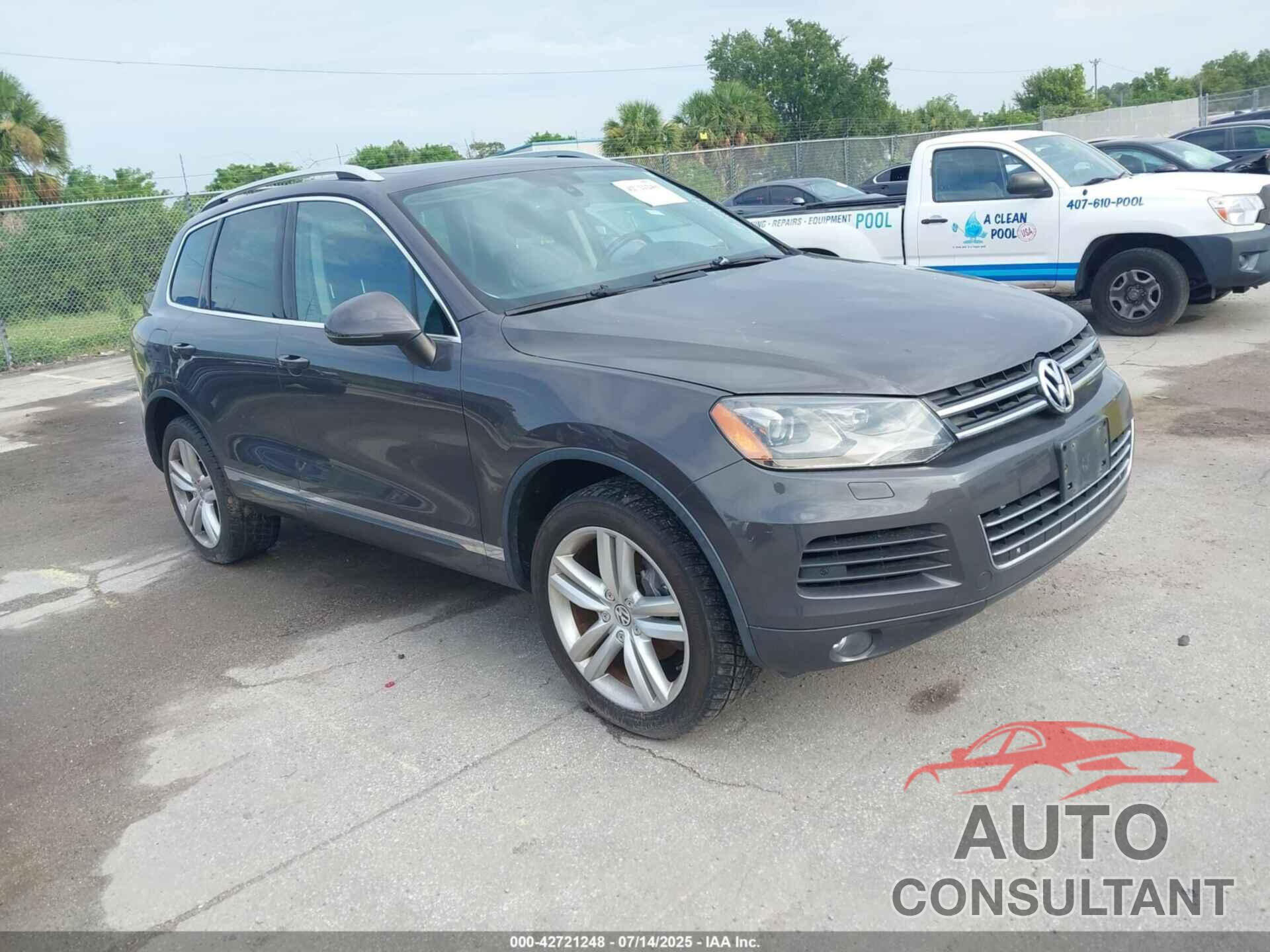 VOLKSWAGEN TOUAREG 2013 - WVGEF9BP9DD002780