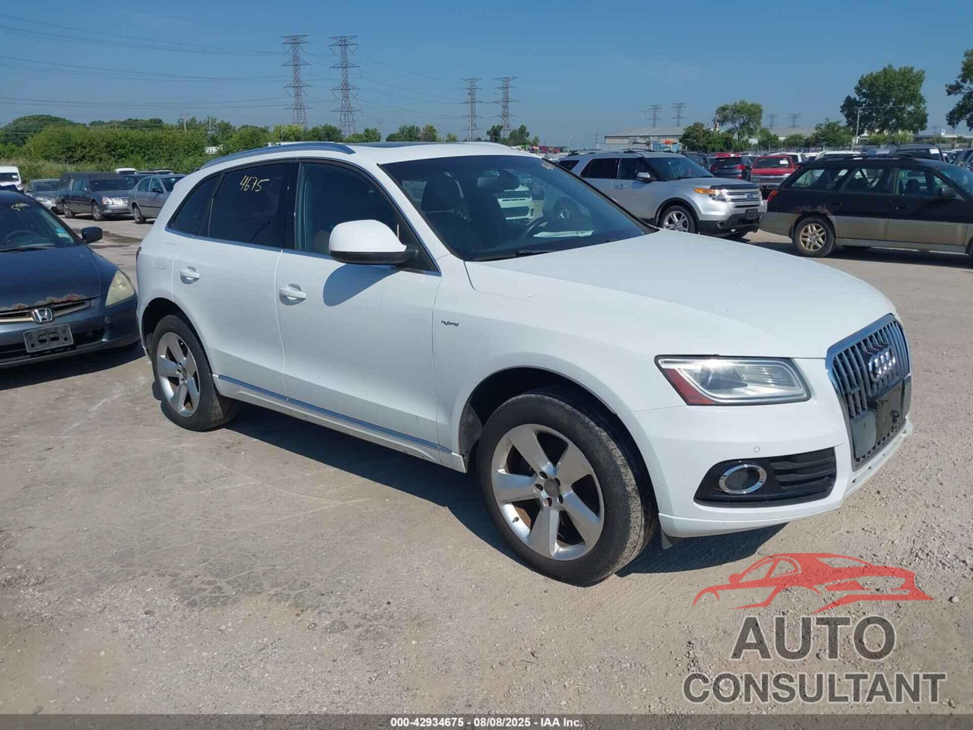 AUDI Q5 HYBRID 2014 - WA1C8AFP0EA012998