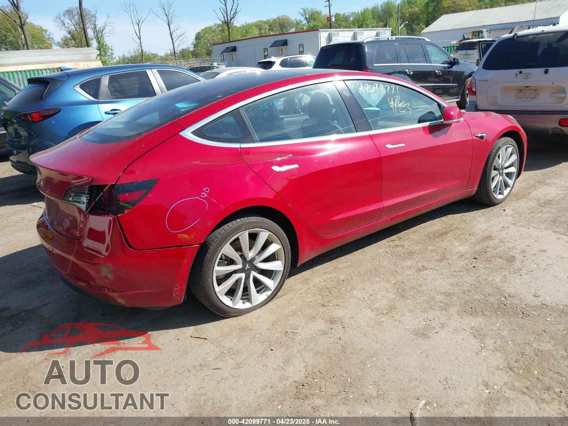 TESLA MODEL 3 2018 - 5YJ3E1EA3JF047287