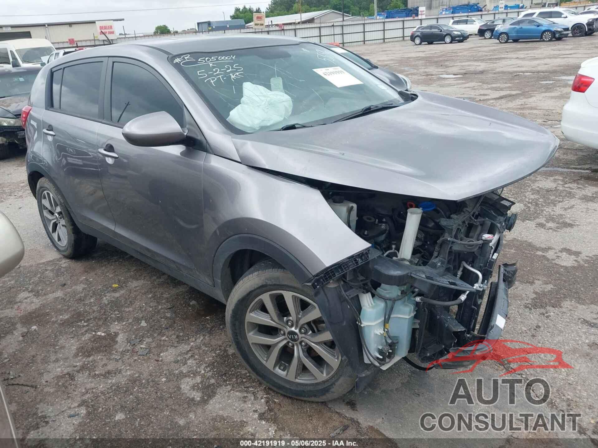 KIA SPORTAGE 2015 - KNDPB3AC5F7745586