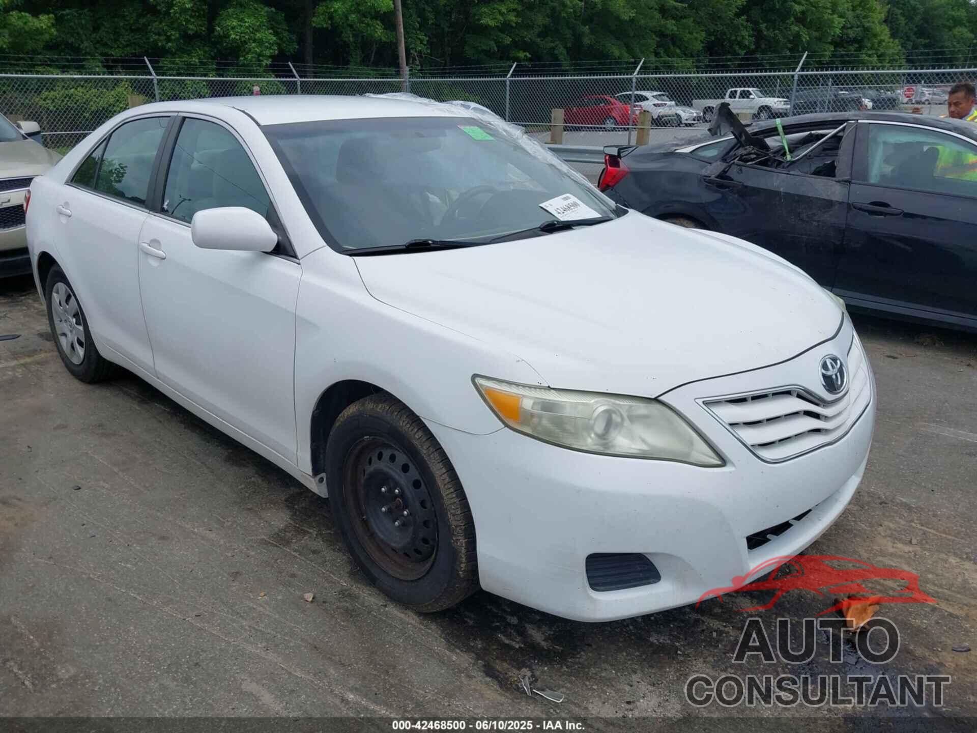 TOYOTA CAMRY 2010 - 4T1BF3EK1AU511256