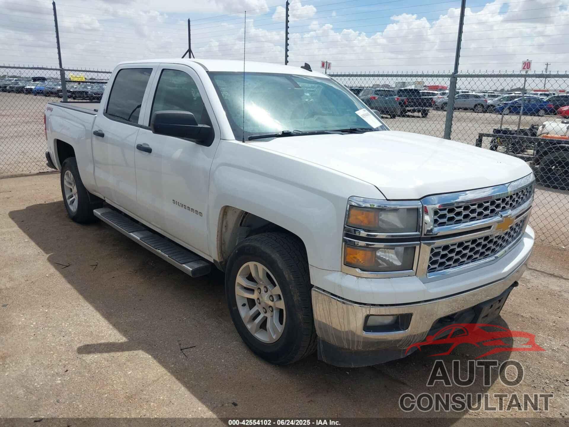 CHEVROLET SILVERADO 1500 2014 - 3GCUKREH6EG385940