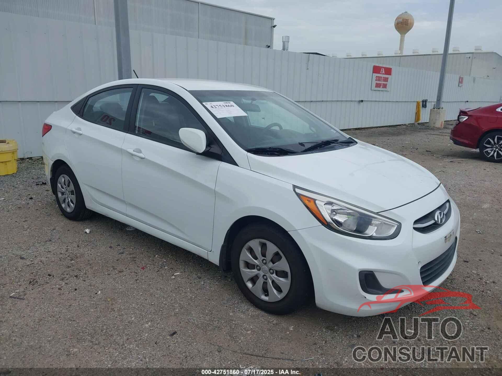 HYUNDAI ACCENT 2015 - KMHCT4AE5FU802465