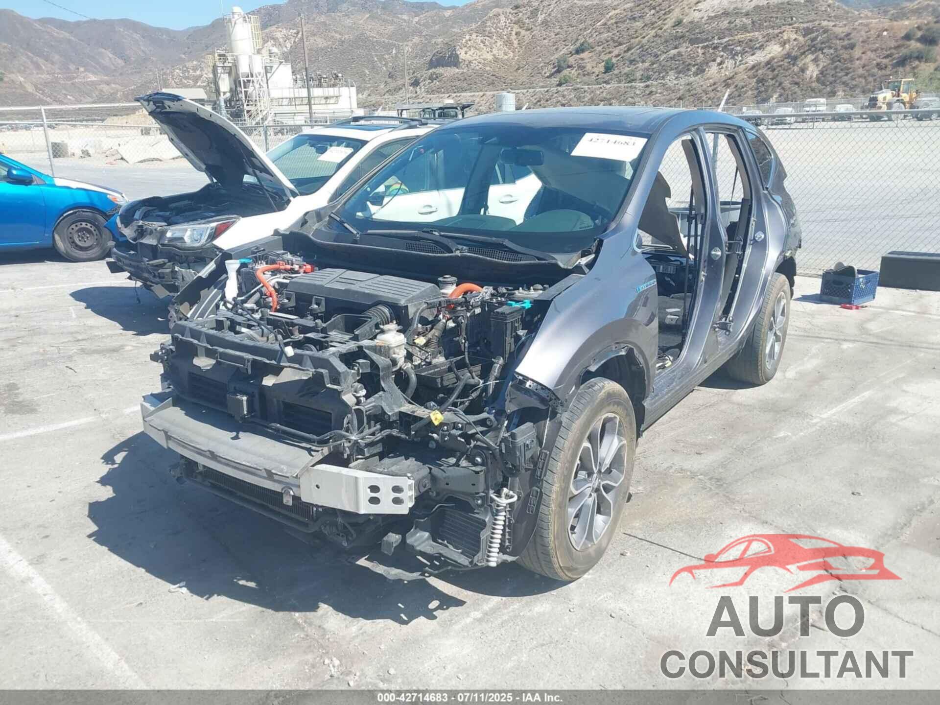 HONDA CR-V HYBRID 2022 - 5J6RT6H89NL030979