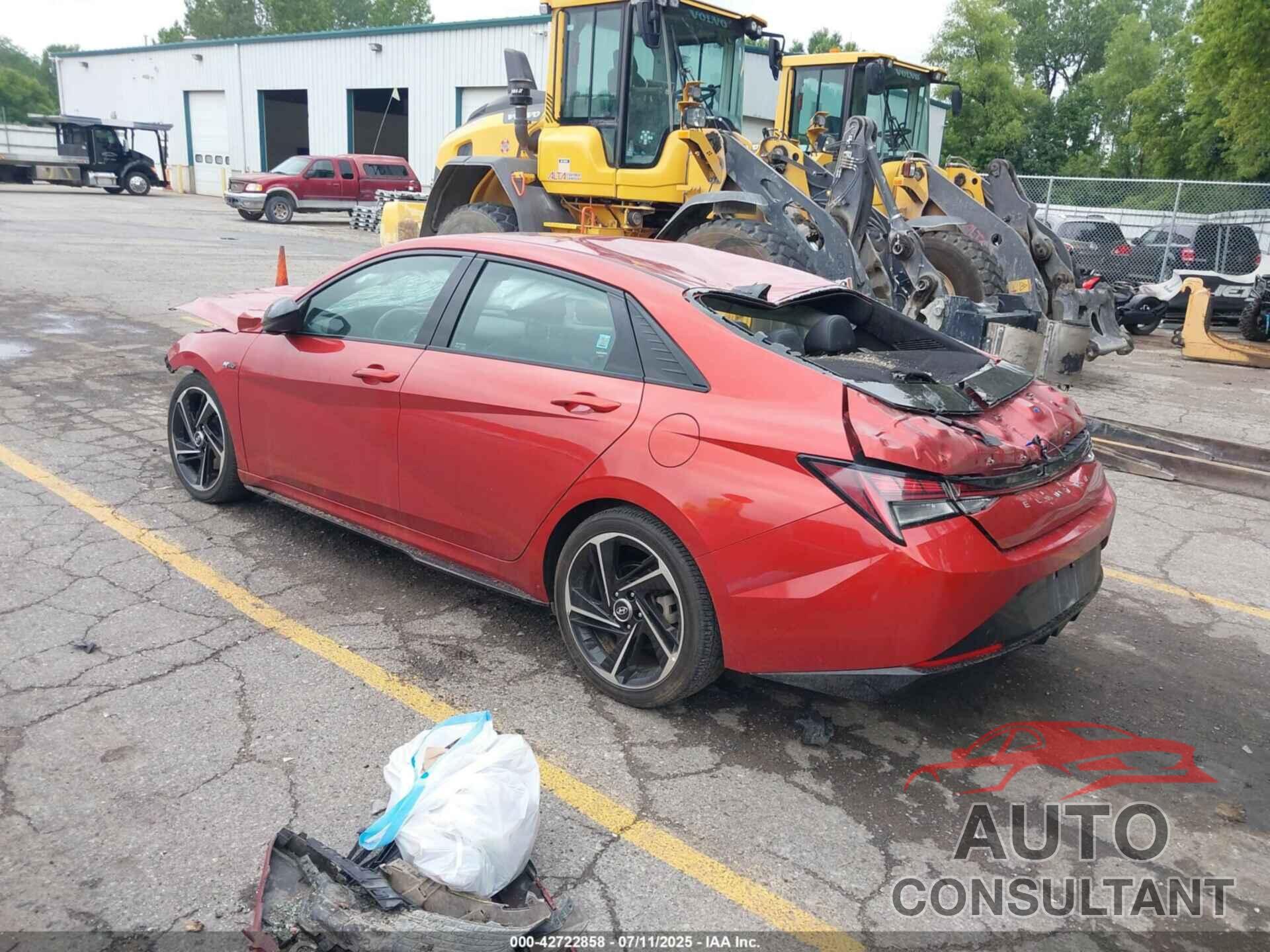 HYUNDAI ELANTRA 2021 - KMHLR4AF5MU175383