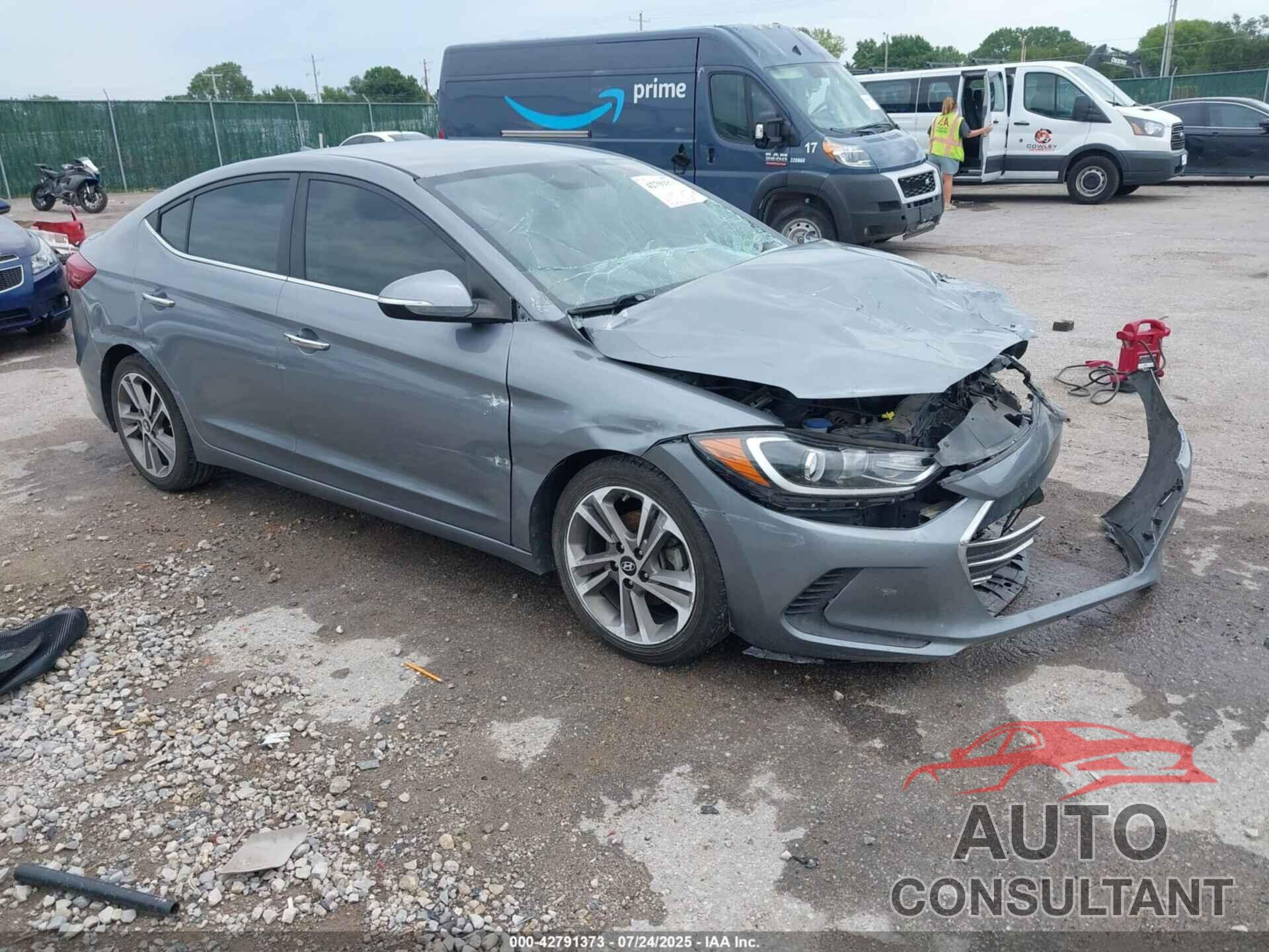 HYUNDAI ELANTRA 2017 - 5NPD84LF3HH070673