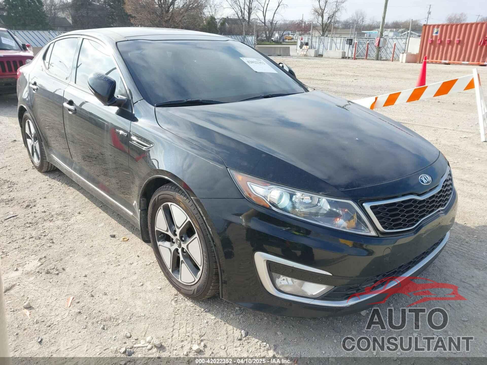 KIA OPTIMA HYBRID 2013 - KNAGM4AD5D5055464