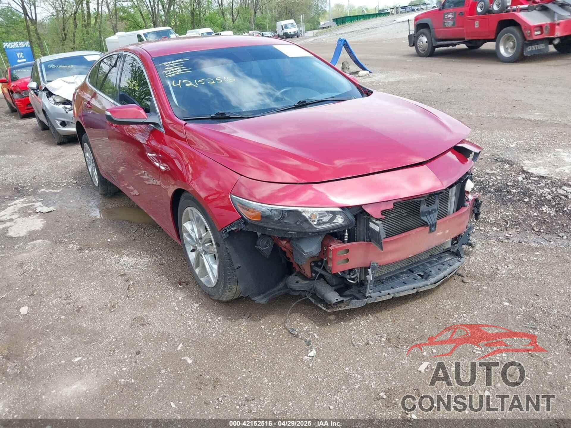 CHEVROLET MALIBU 2016 - 1G1ZE5ST5GF193596