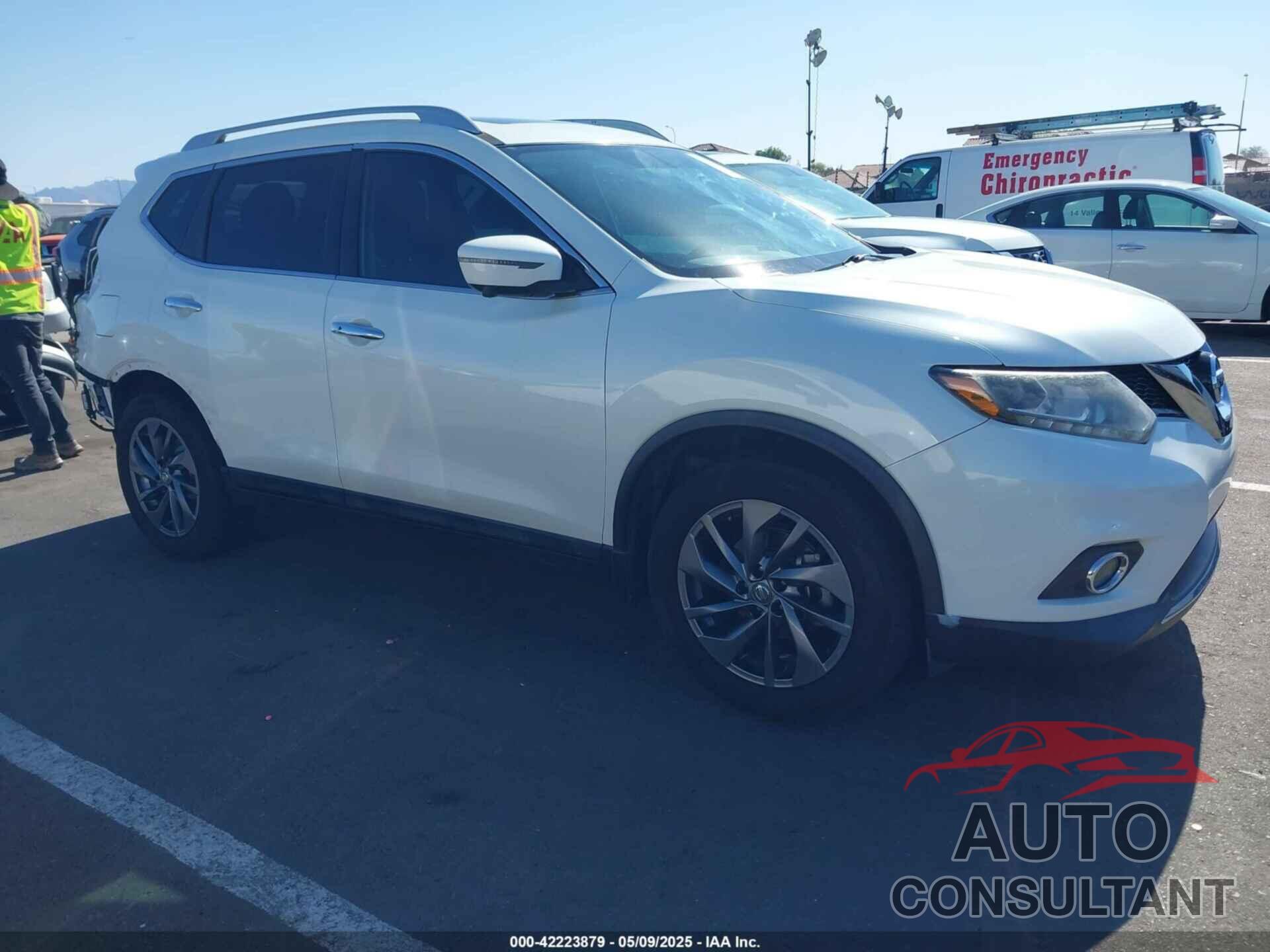NISSAN ROGUE 2016 - 5N1AT2MT2GC898262