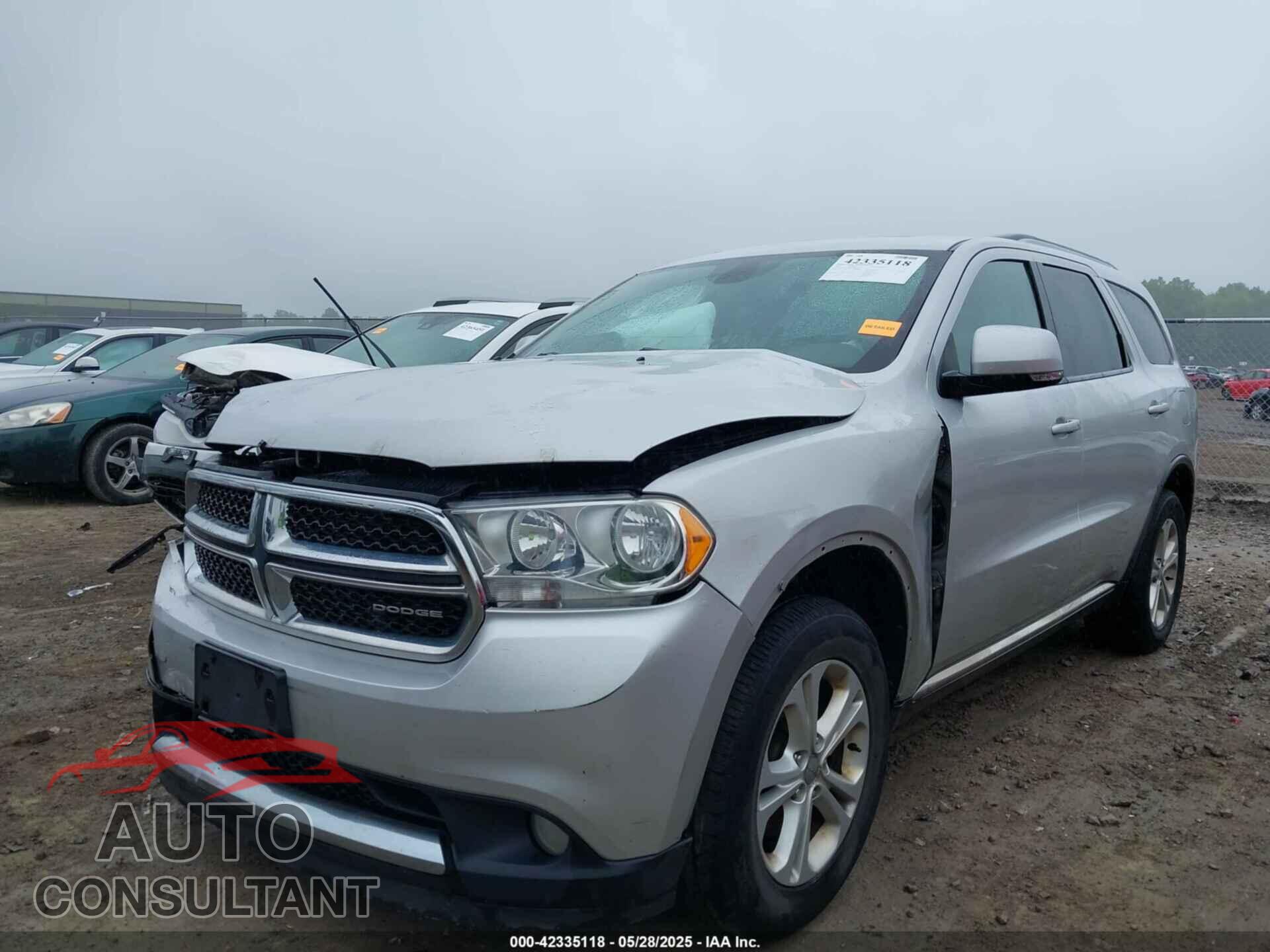 DODGE DURANGO 2012 - 1C4RDJDG2CC106249