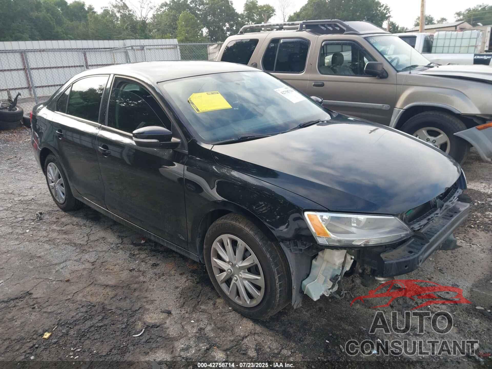 VOLKSWAGEN JETTA 2012 - 3VWDP7AJ0CM315439