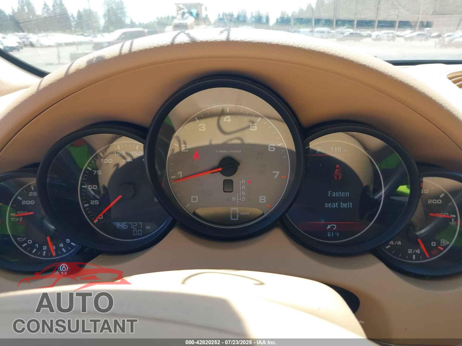 PORSCHE CAYENNE 2012 - WP1AB2A28CLA51211