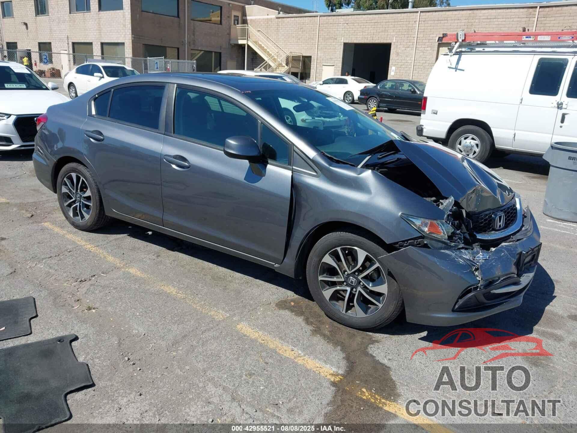 HONDA CIVIC 2013 - 19XFB2F8XDE229487