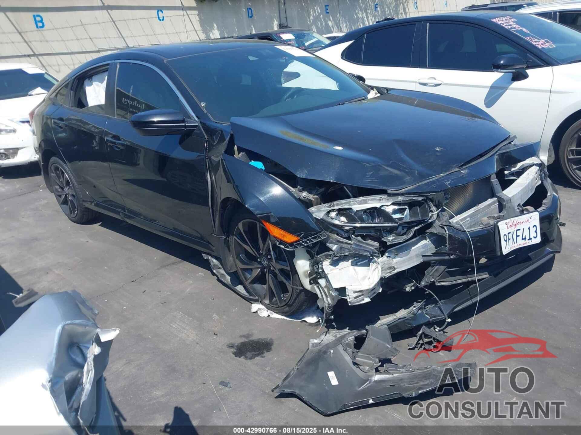 HONDA CIVIC 2020 - 2HGFC2F89LH501769