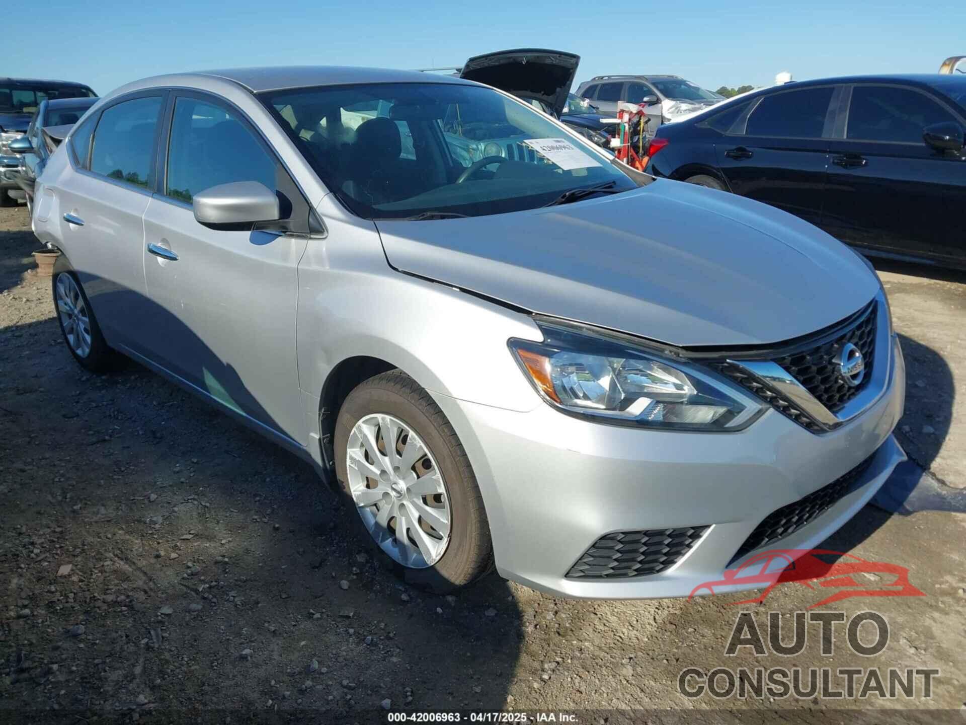 NISSAN SENTRA 2016 - 3N1AB7AP2GY322001
