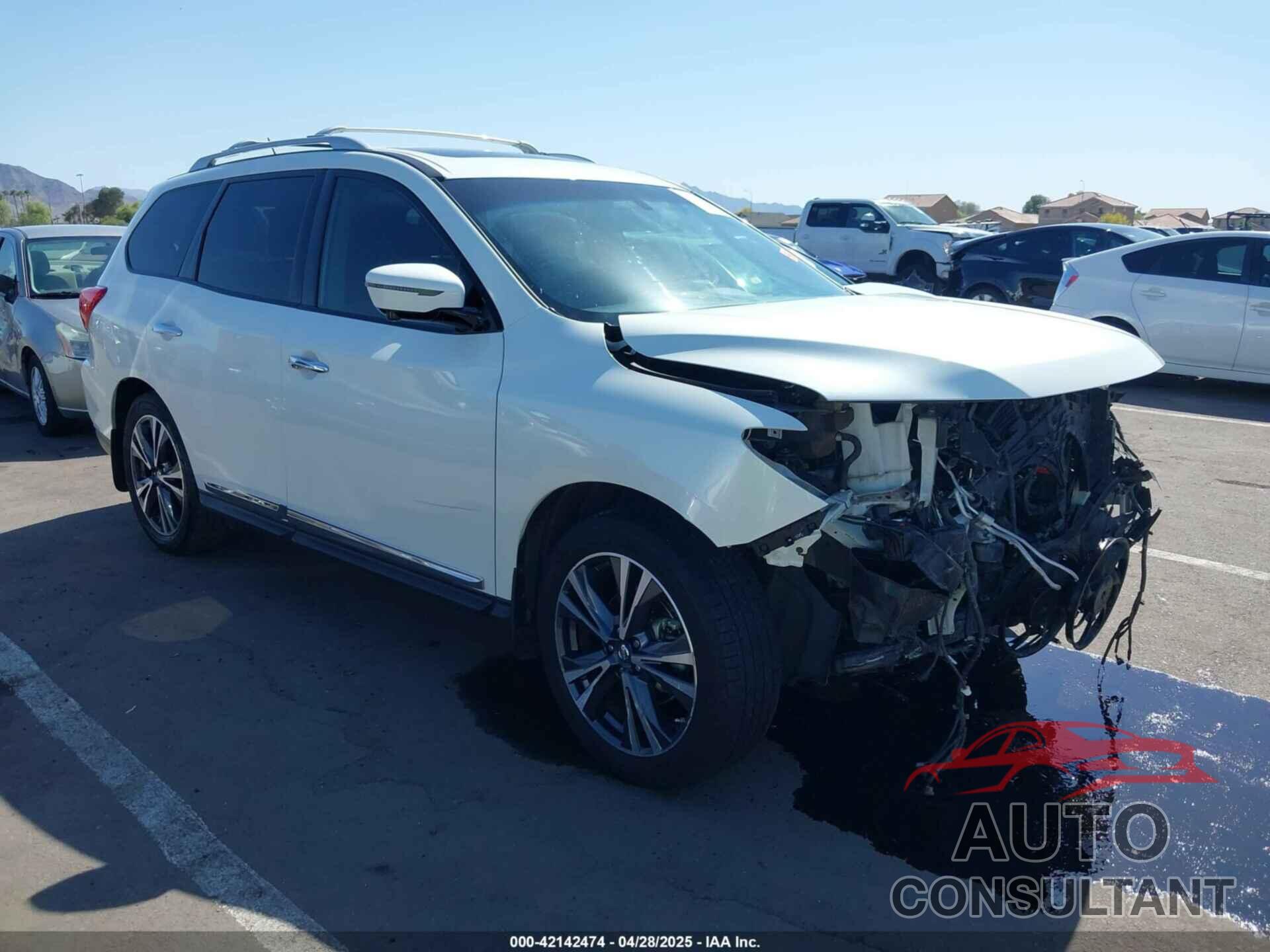 NISSAN PATHFINDER 2017 - 5N1DR2MM5HC623801