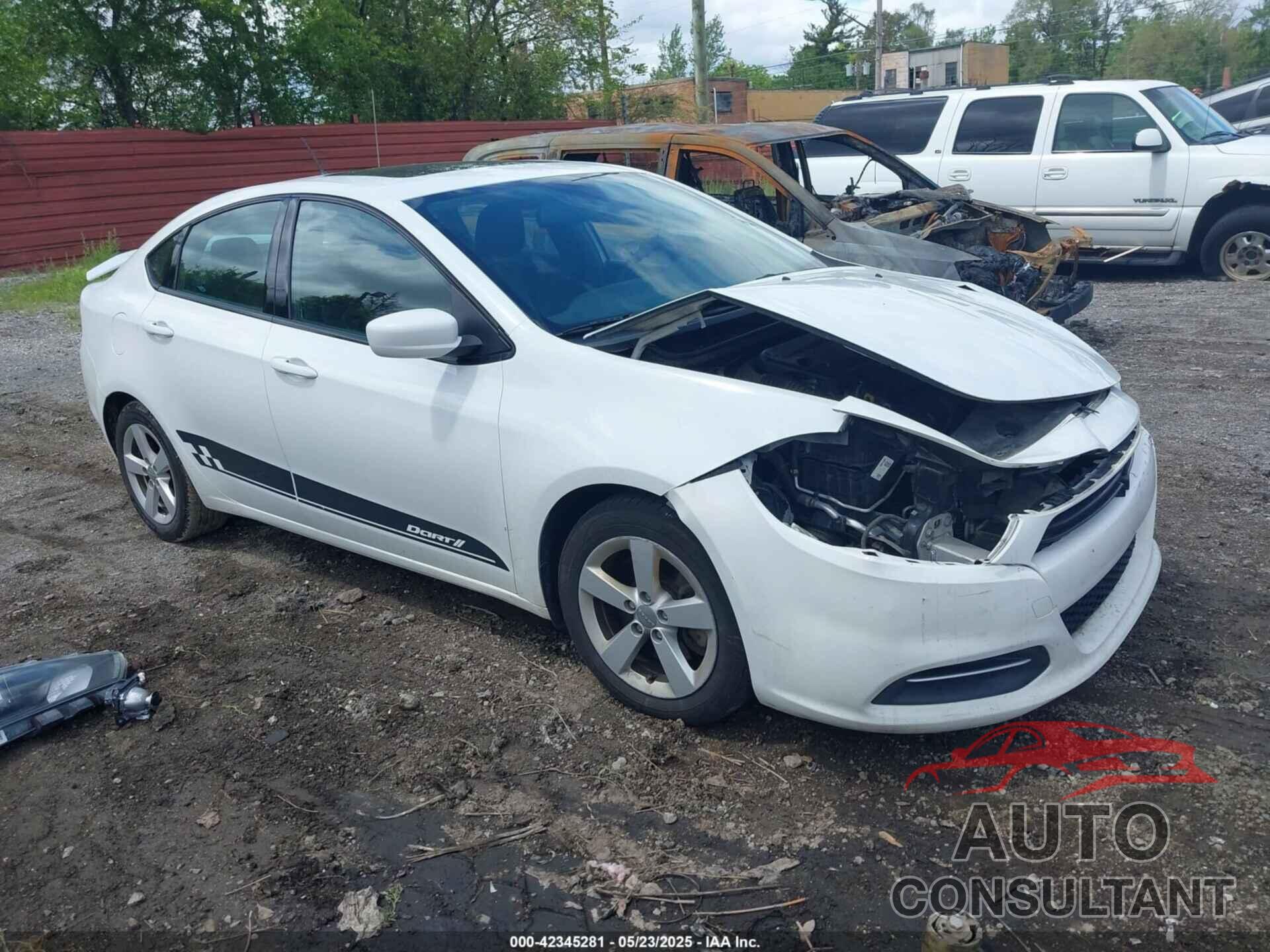 DODGE DART 2015 - 1C3CDFBB5FD267157