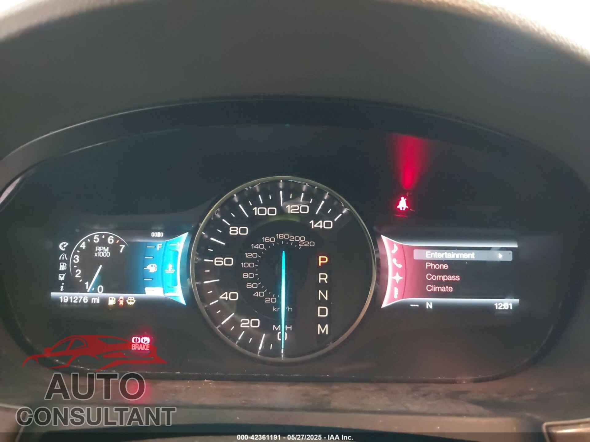 FORD EDGE 2012 - 2FMDK4KC4CBA09406