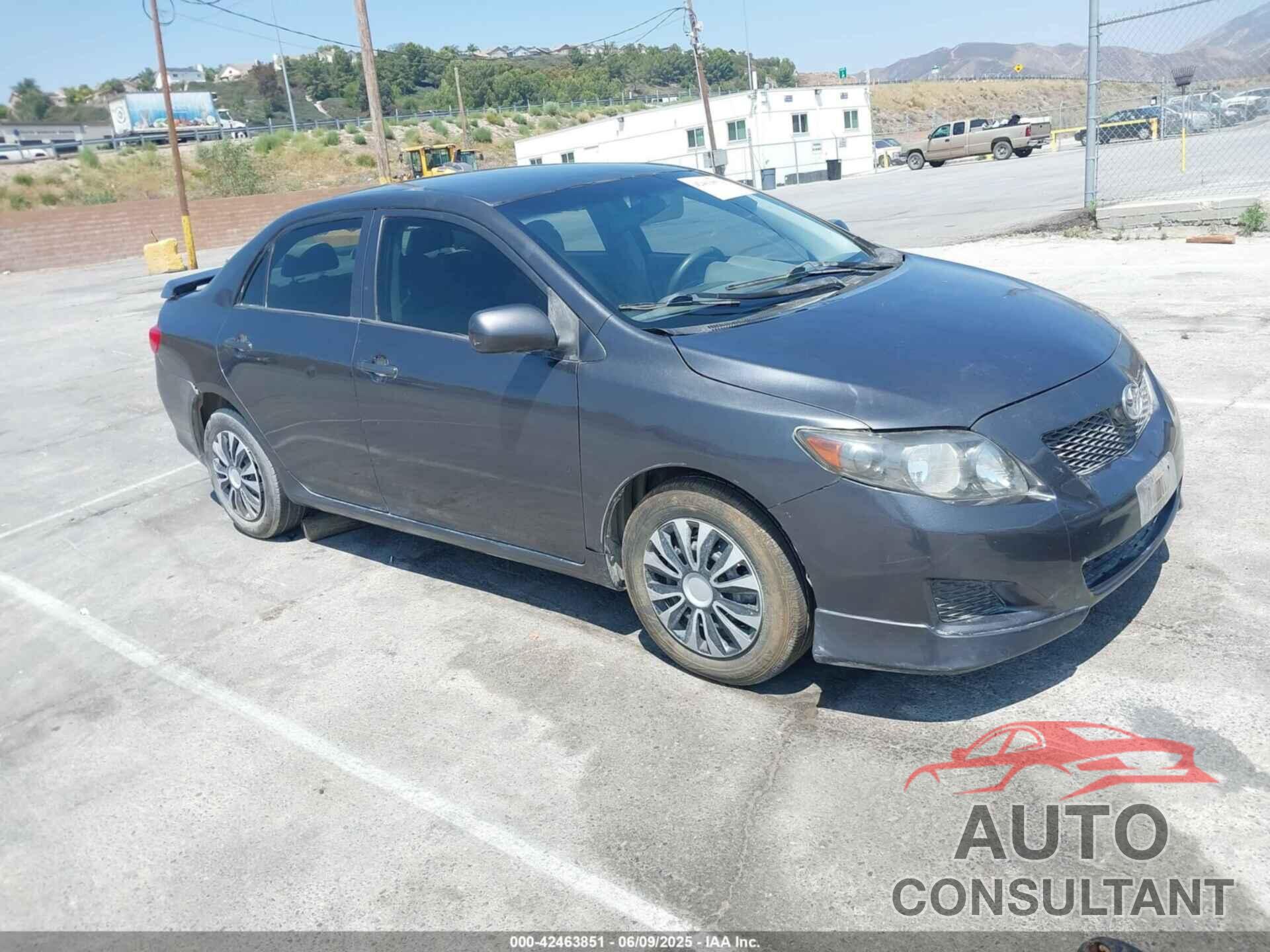 TOYOTA COROLLA 2009 - JTDBL40E699059341