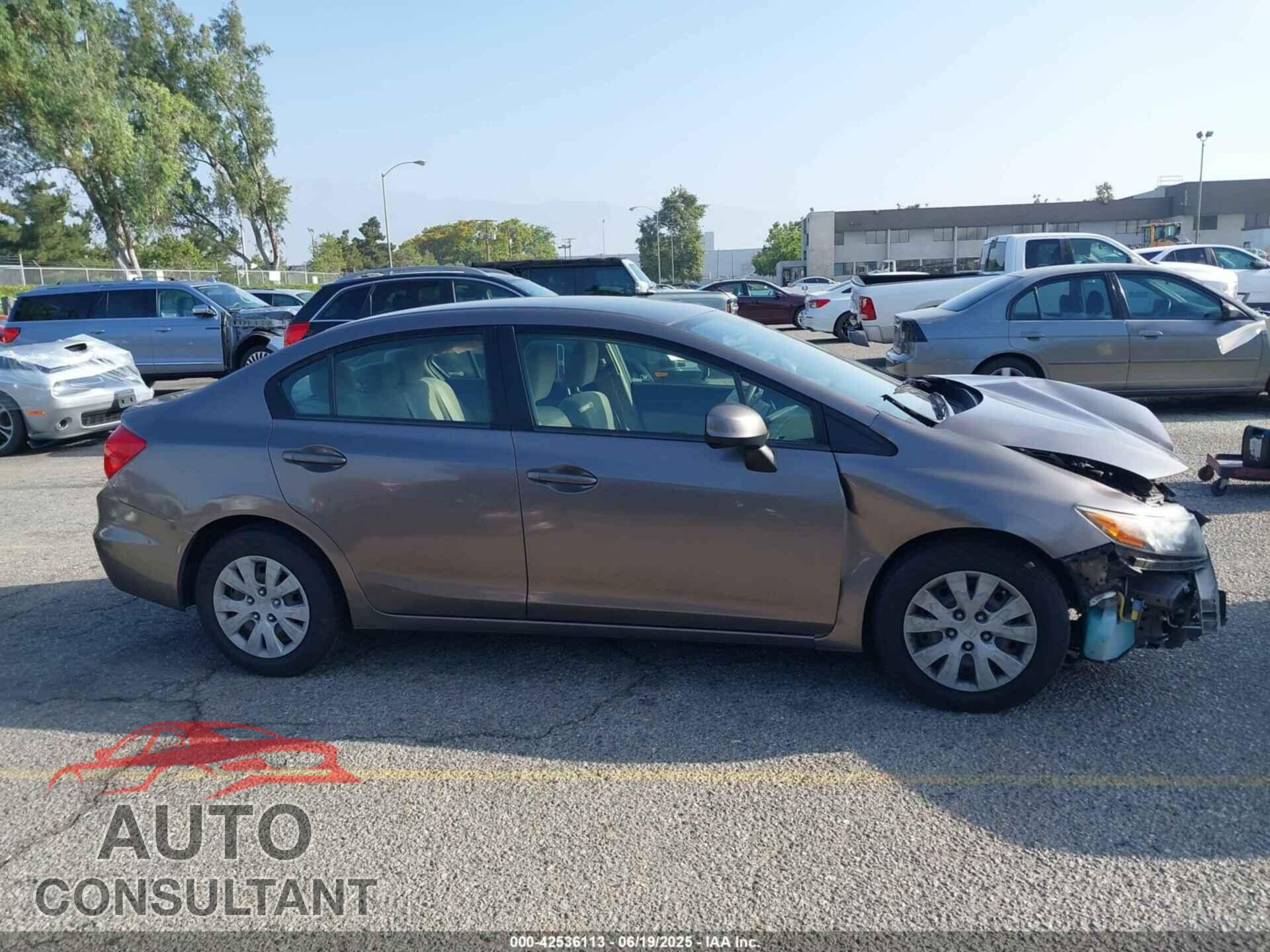 HONDA CIVIC 2012 - JHMFB2F59CS006177