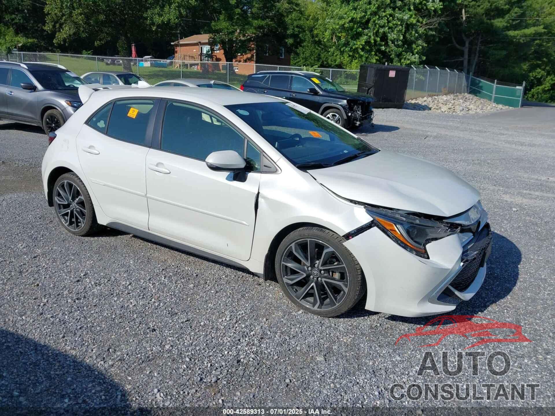 TOYOTA COROLLA 2022 - JTNC4MBEXN3180591